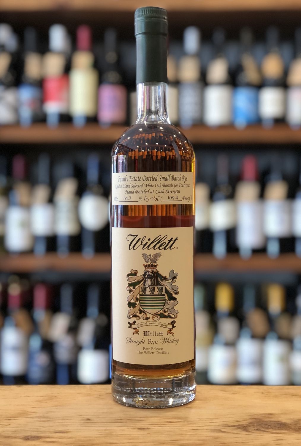 Willett - 4 Yr Straight Rye Whiskey (750ml)