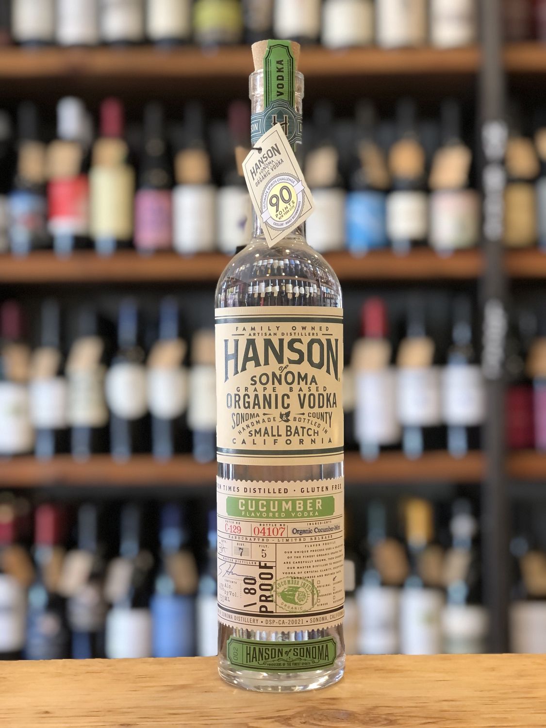 Hanson - Cucumber Vodka (750ml)