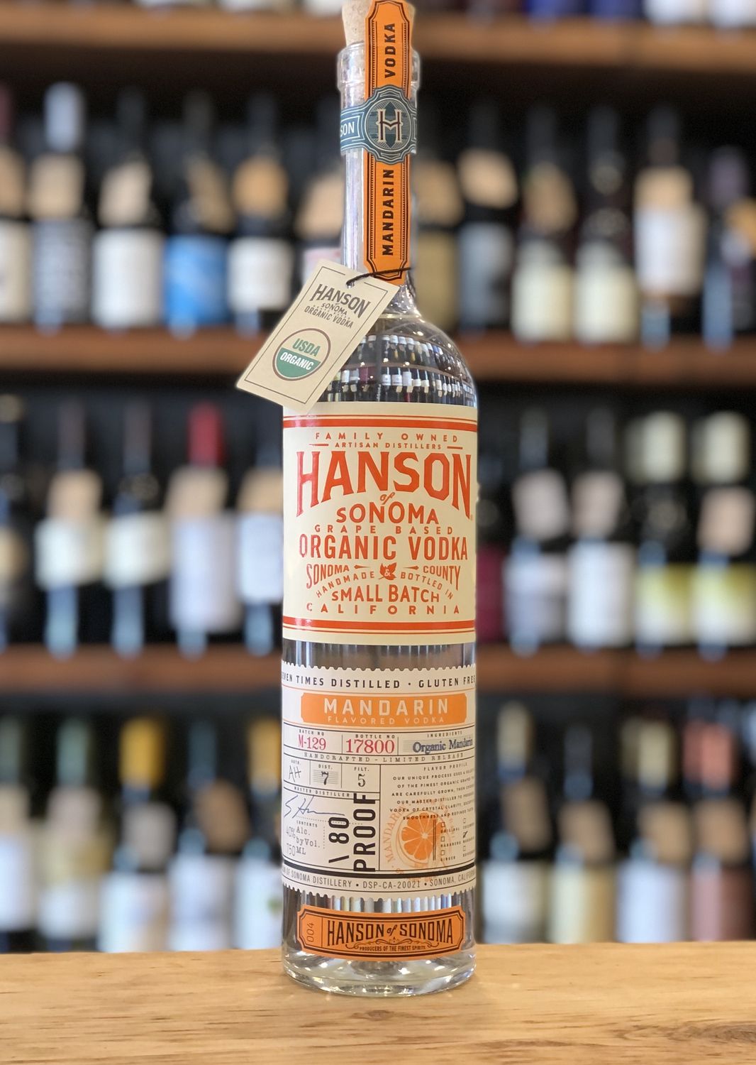 Hanson - Mandarin Vodka (750ml)