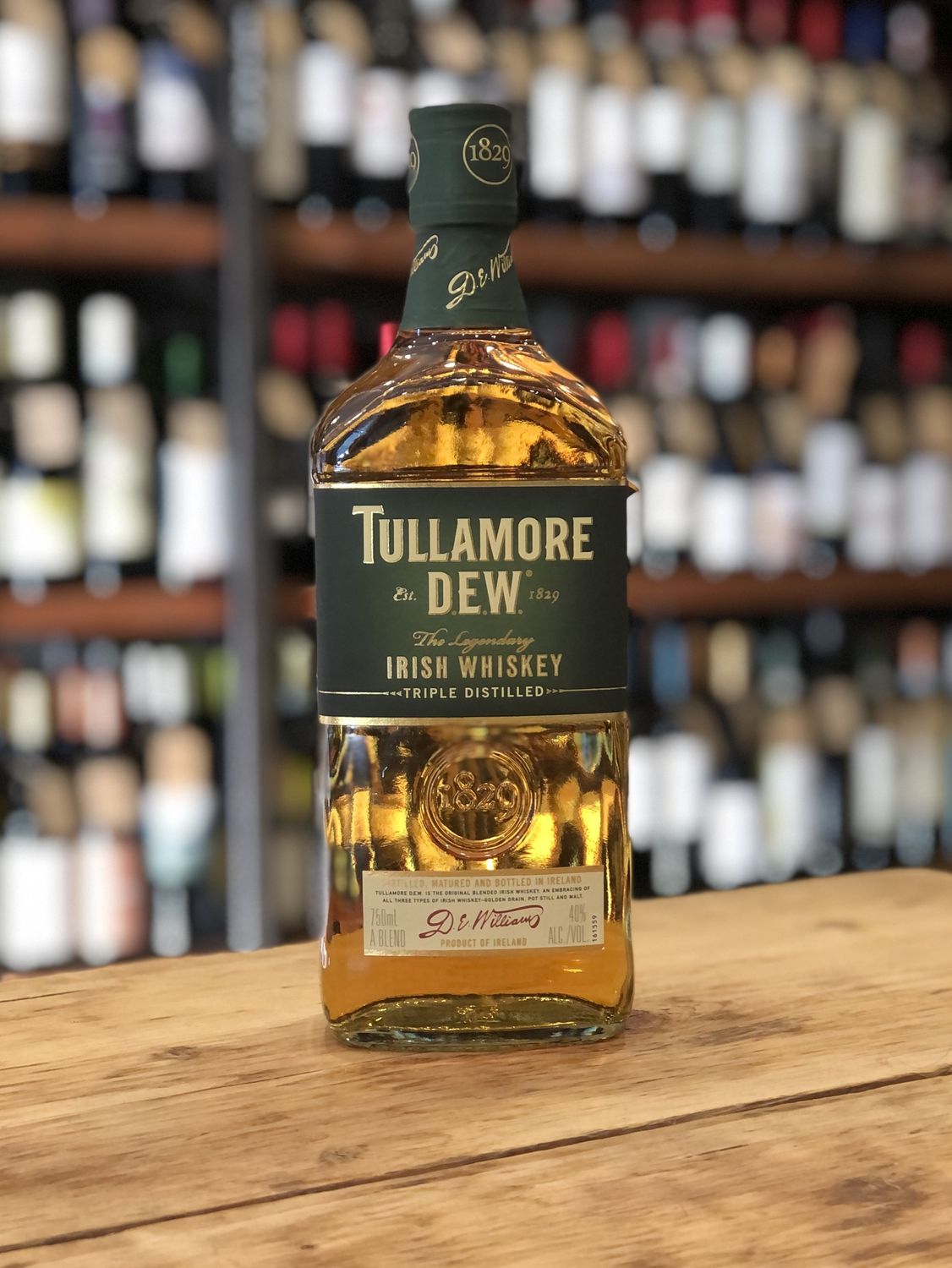 Tullamore Dew Irish Whiskey (750ml)