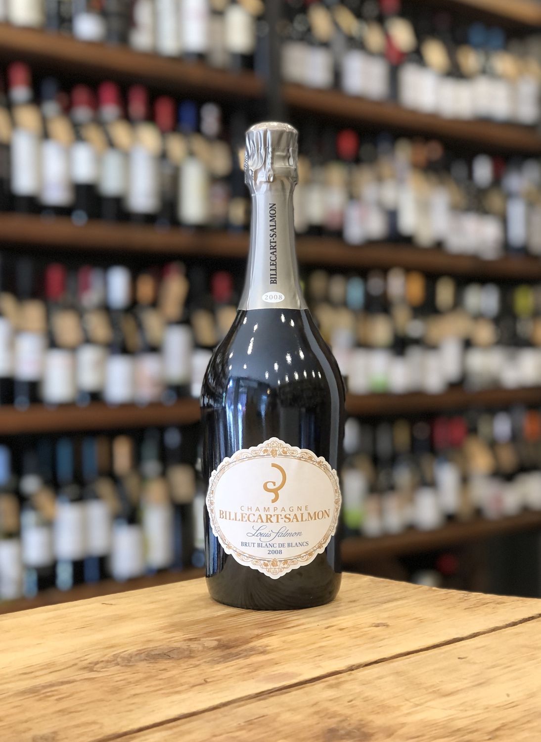 Champagne Billecart Louis Salmon Blanc de Blancs Grand Cru 2008  (750ml)