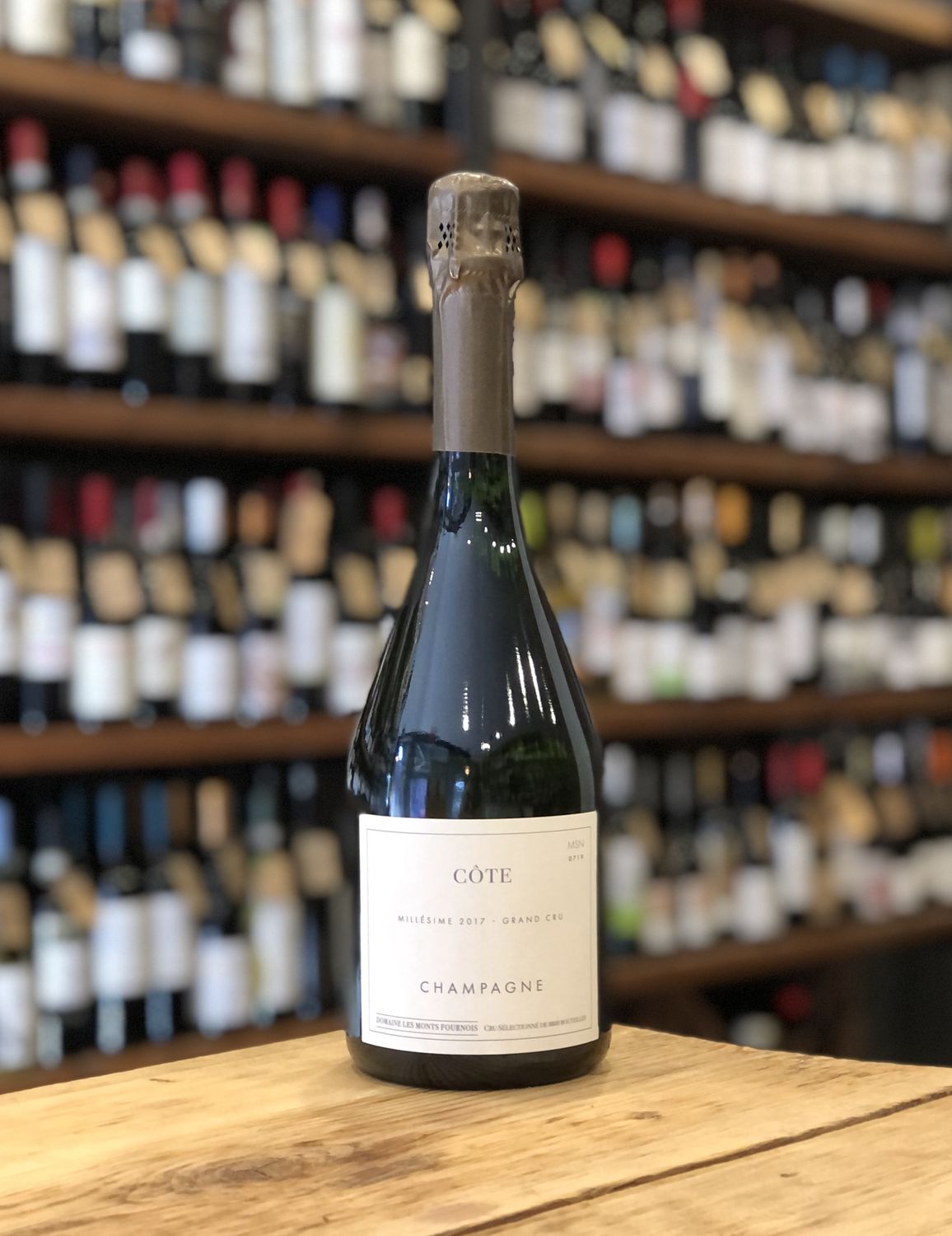 Domaine Les Monts Fournis Champagne Blanc de Blanc Mesnil-Oger Cote MSN Grand Cru (750ml)