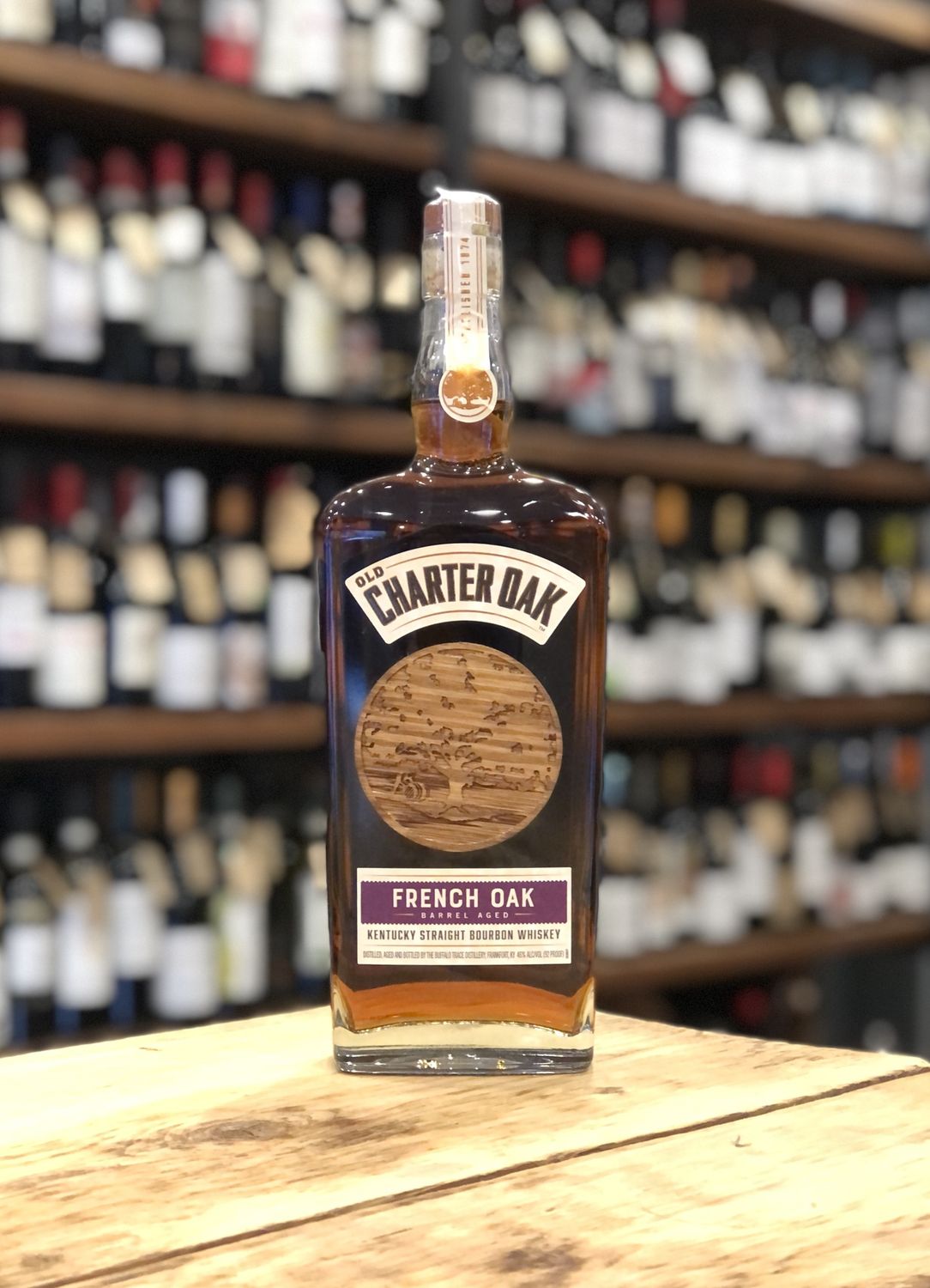 Old Charter - French Oak Straight Bourbon Whiskey (750ml)