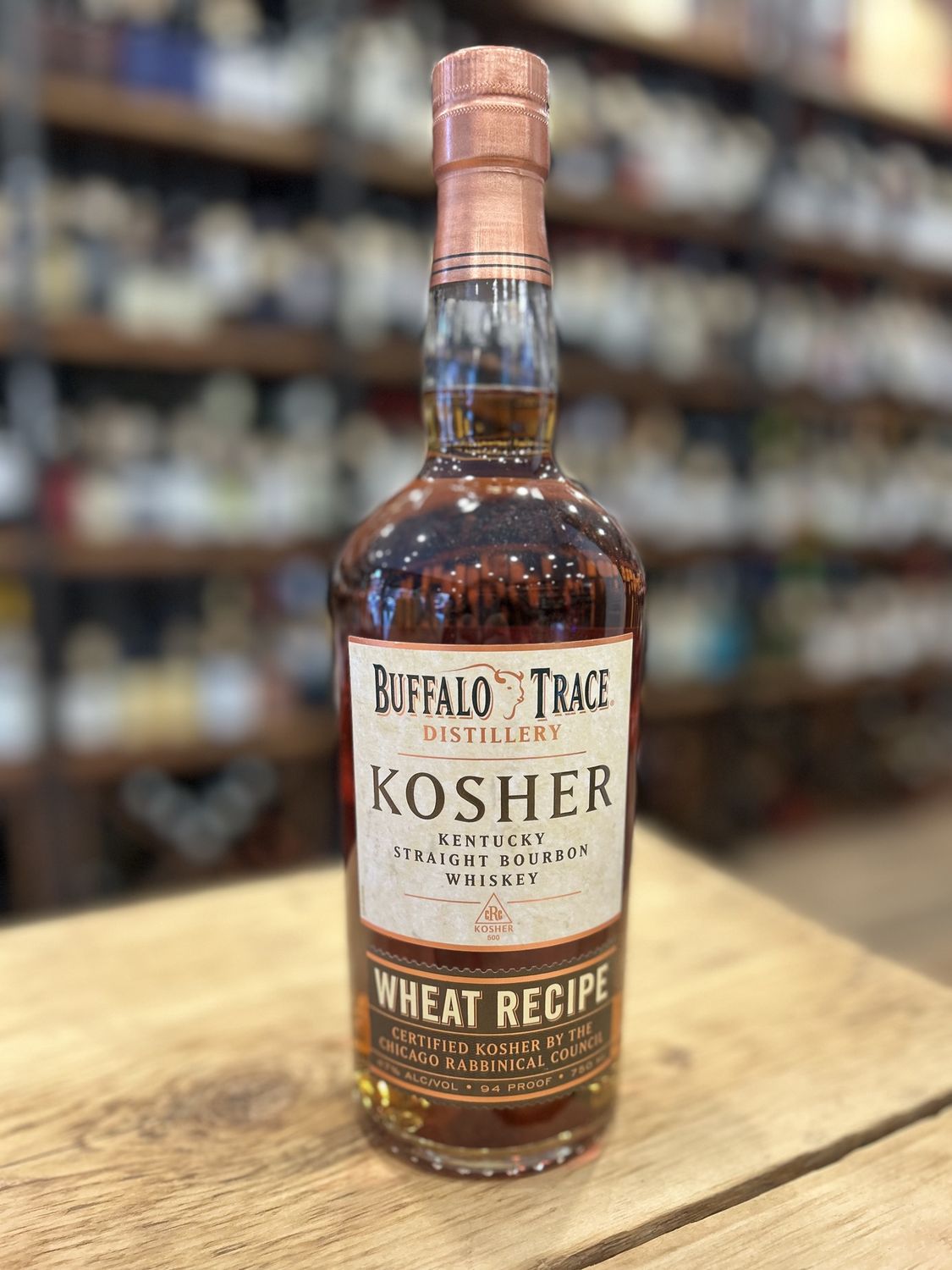 Buffalo Trace - Kosher Kentucky Straight Bourbon Whiskey Wheat Recipe (750ml)