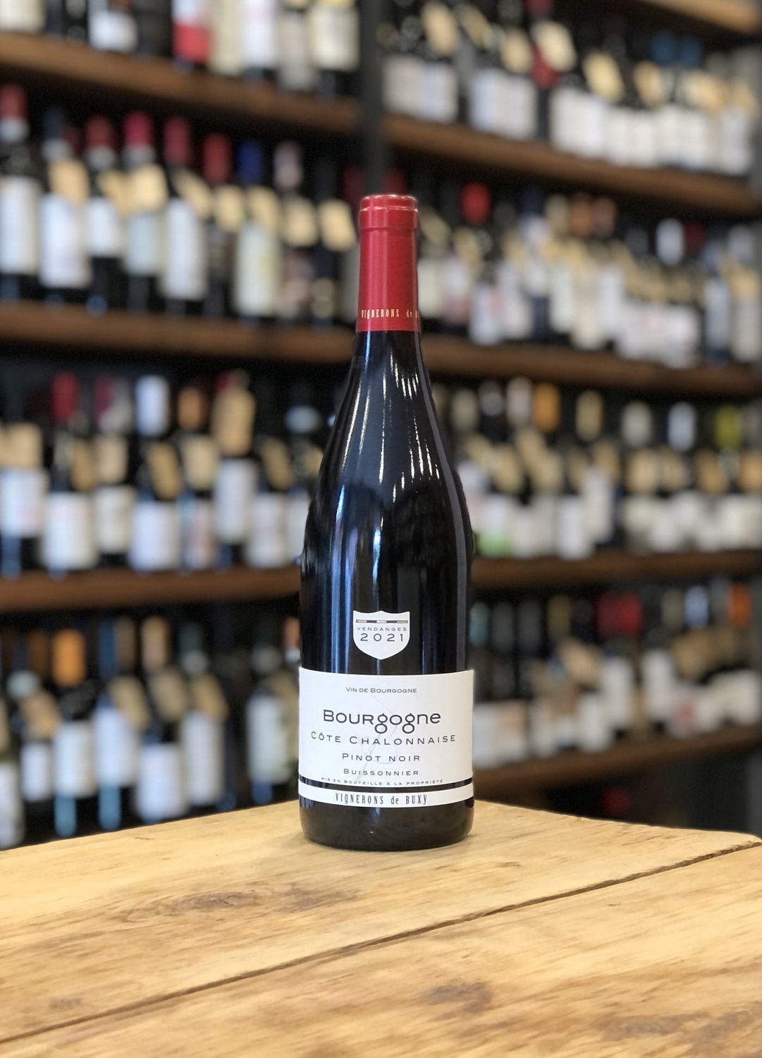 Vignerons de Buxy Bourgogne Cote Chalonnaise - Pinot Noir Buissonnier - 2021 (750ml)