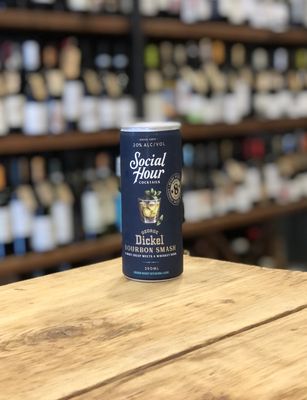 Social Hour Cocktails - Dickel Bourbon Smash Can (250ml)