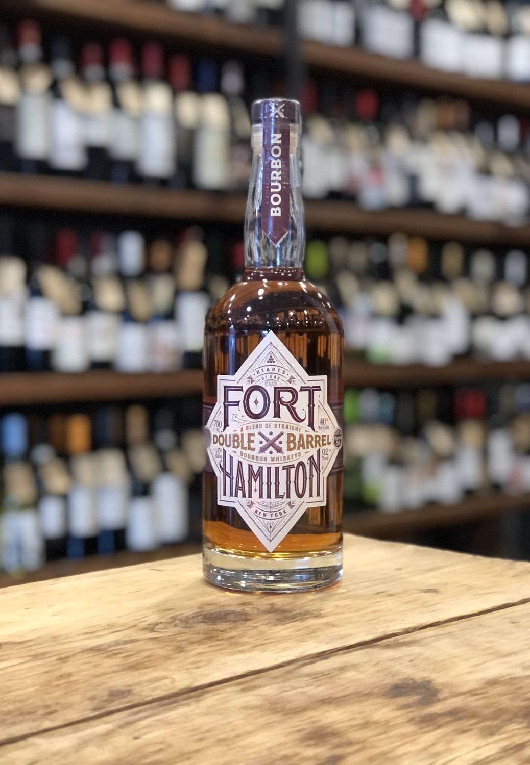 Fort Hamilton - Double Barrel Bourbon Whiskey (750ml)