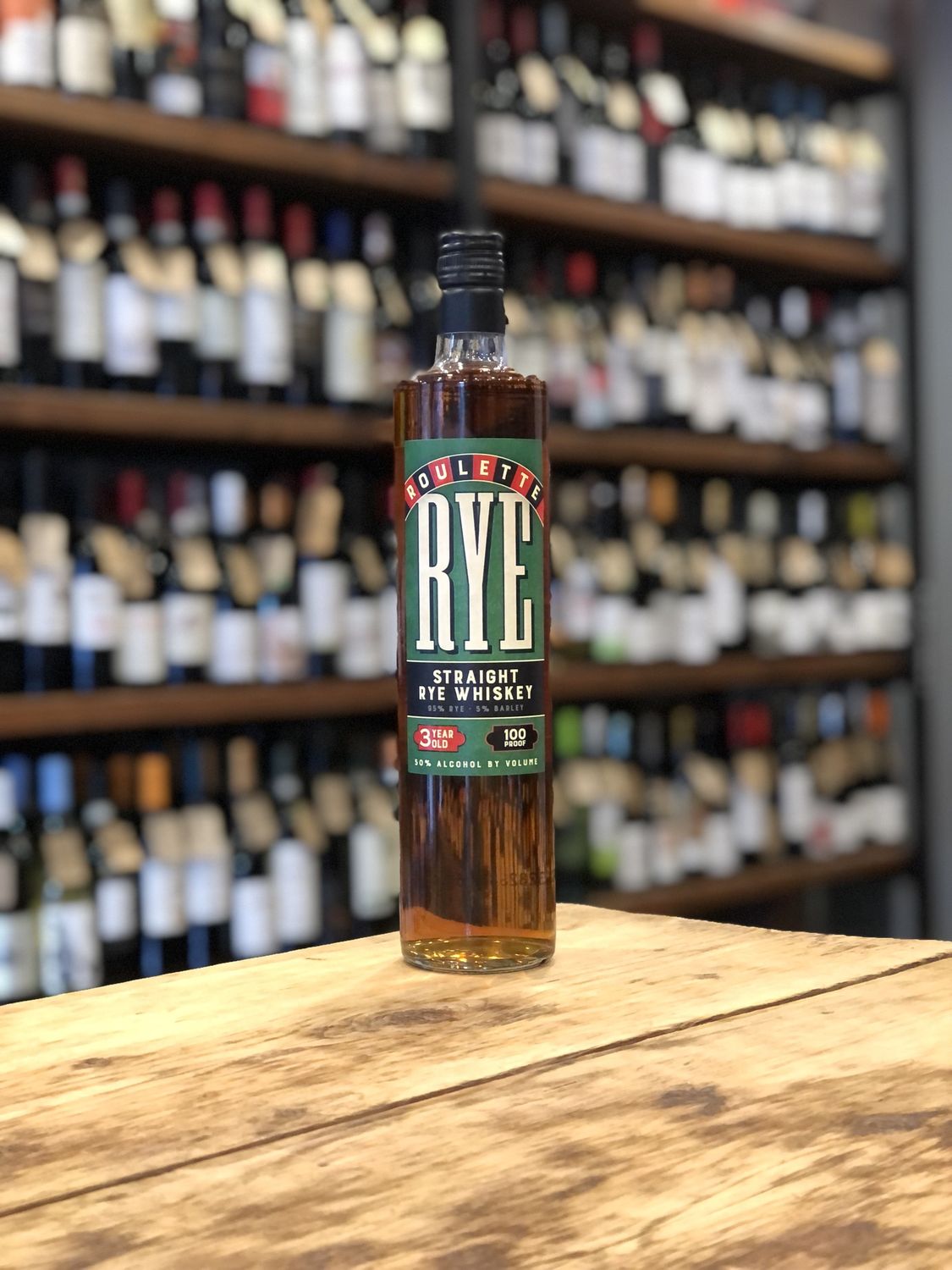 Roulette Rye Straight Rye Whiskey (750ml)