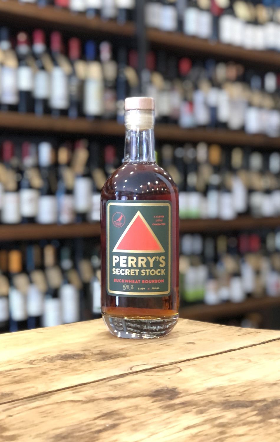 Cardinal Spirits - Perry&#39;s Secret Stock - Buckwheat Bourbon, Cask Strength (750ml)