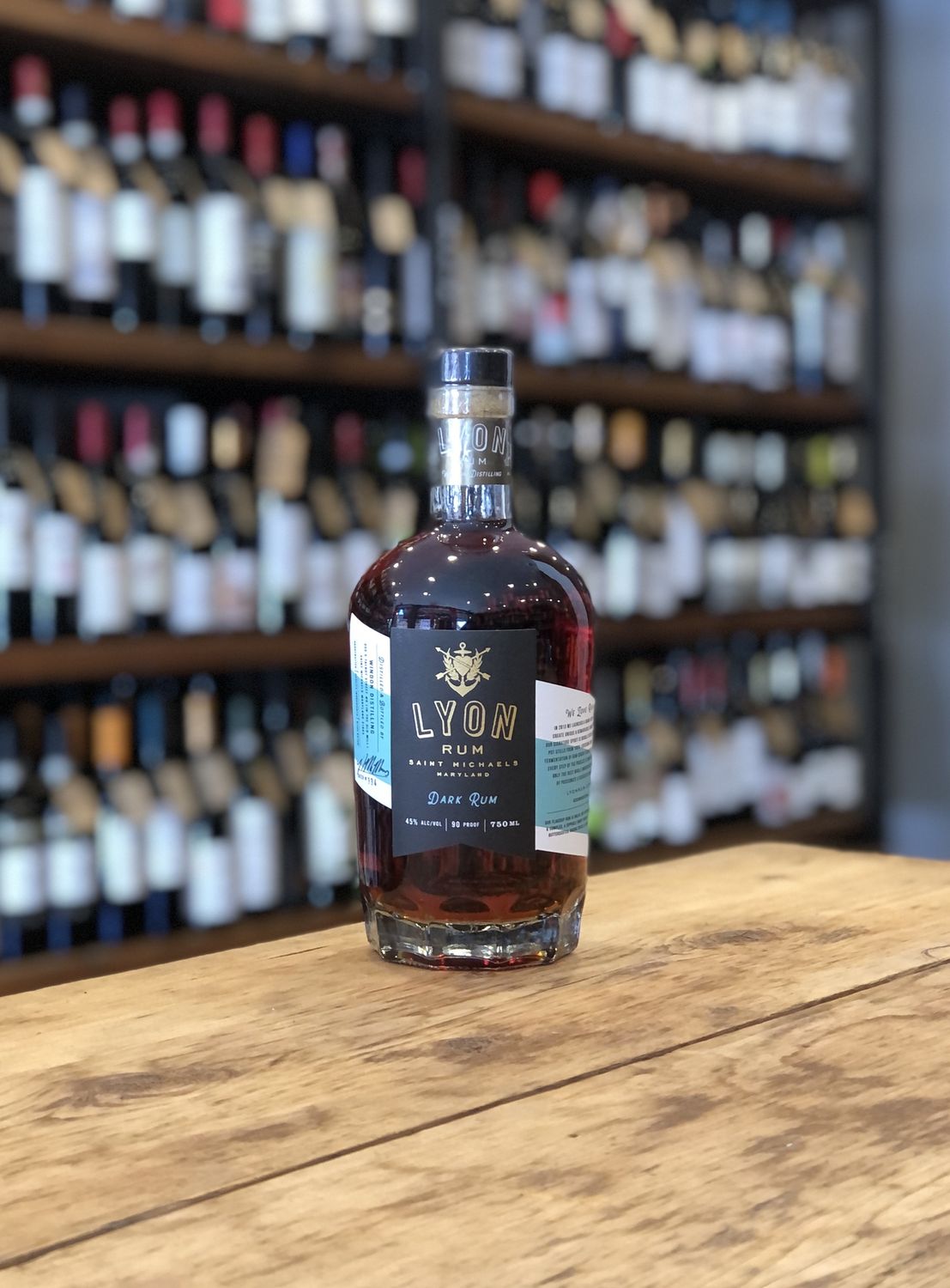 Lyon Dark Rum, Saint Michaels Maryland (750ml)
