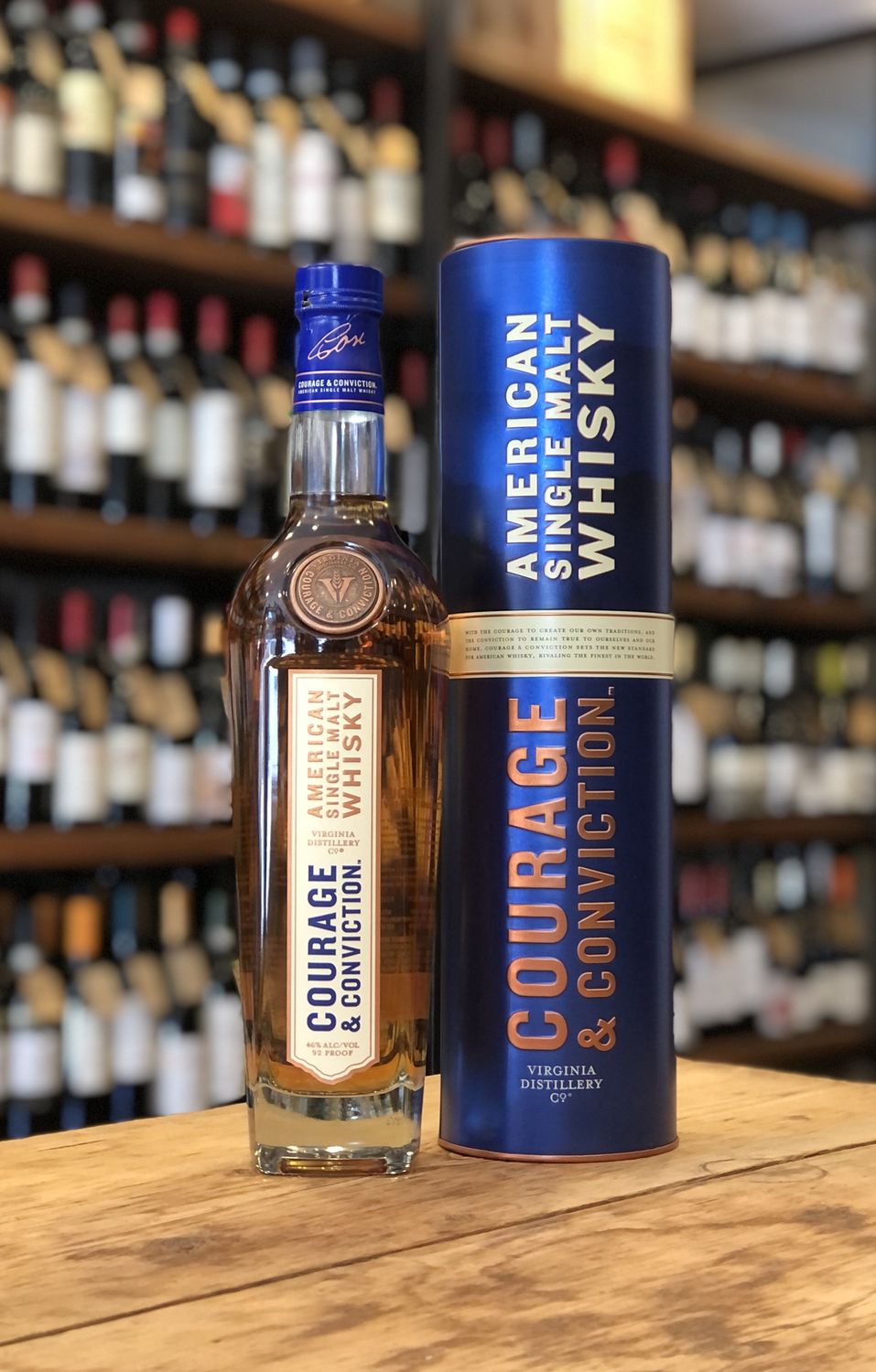 Virginia Distillery Co. - Courage and Conviction American Single Malt Whisky (750ml)