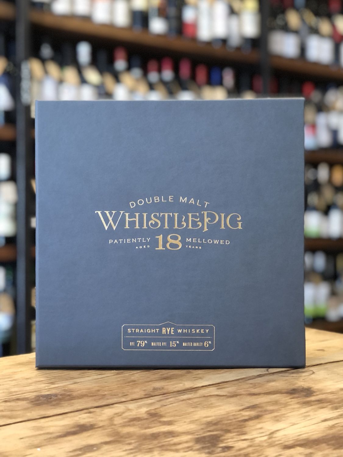 Whistle Pig - Double Malt 18 Yr Straight Rye Whiskey (750ml)