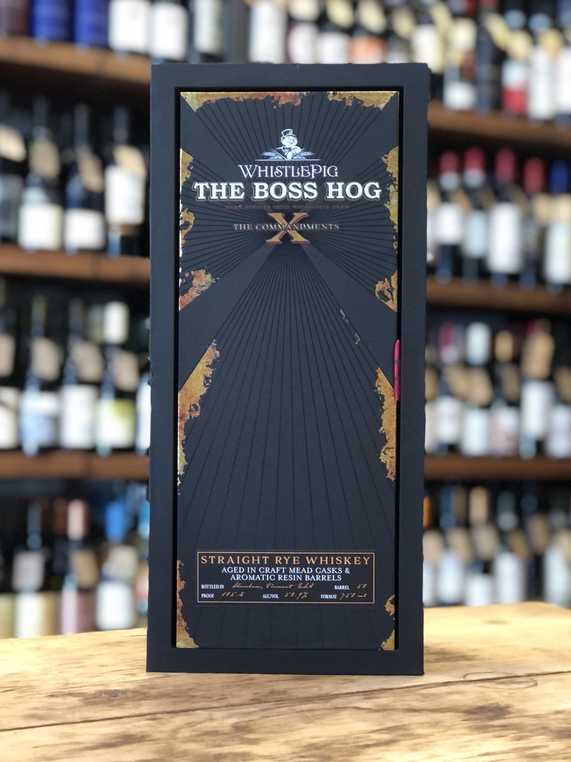 Whistle Pig - Boss Hog X Straight Rye Whiskey (750 ml)