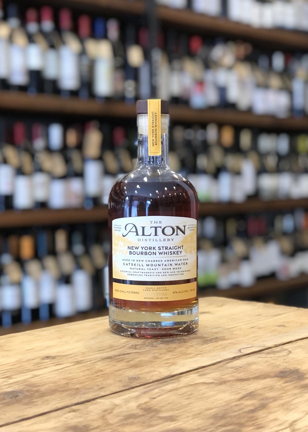 The Alton Distillery - New York Straight Bourbon Whiskey (750ml)