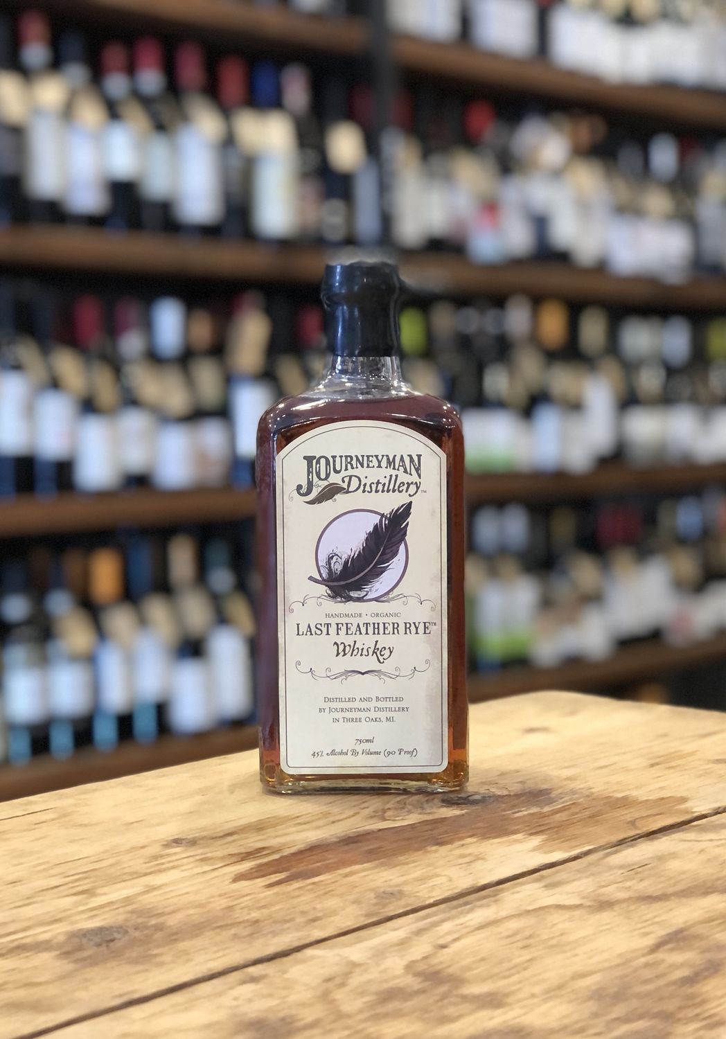 Journeyman Distillery - Last Feather Rye Whiskey (750ml)