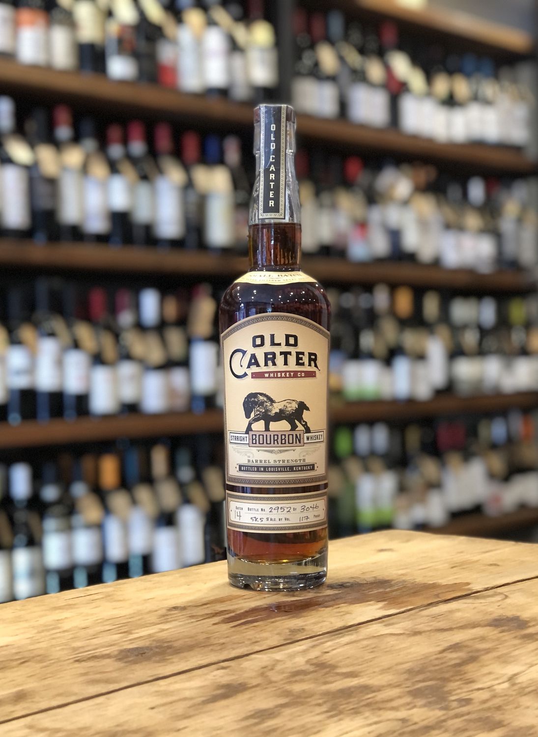 Old Carter - Straight Bourbon Whiskey Small Batch #14 (750ml)