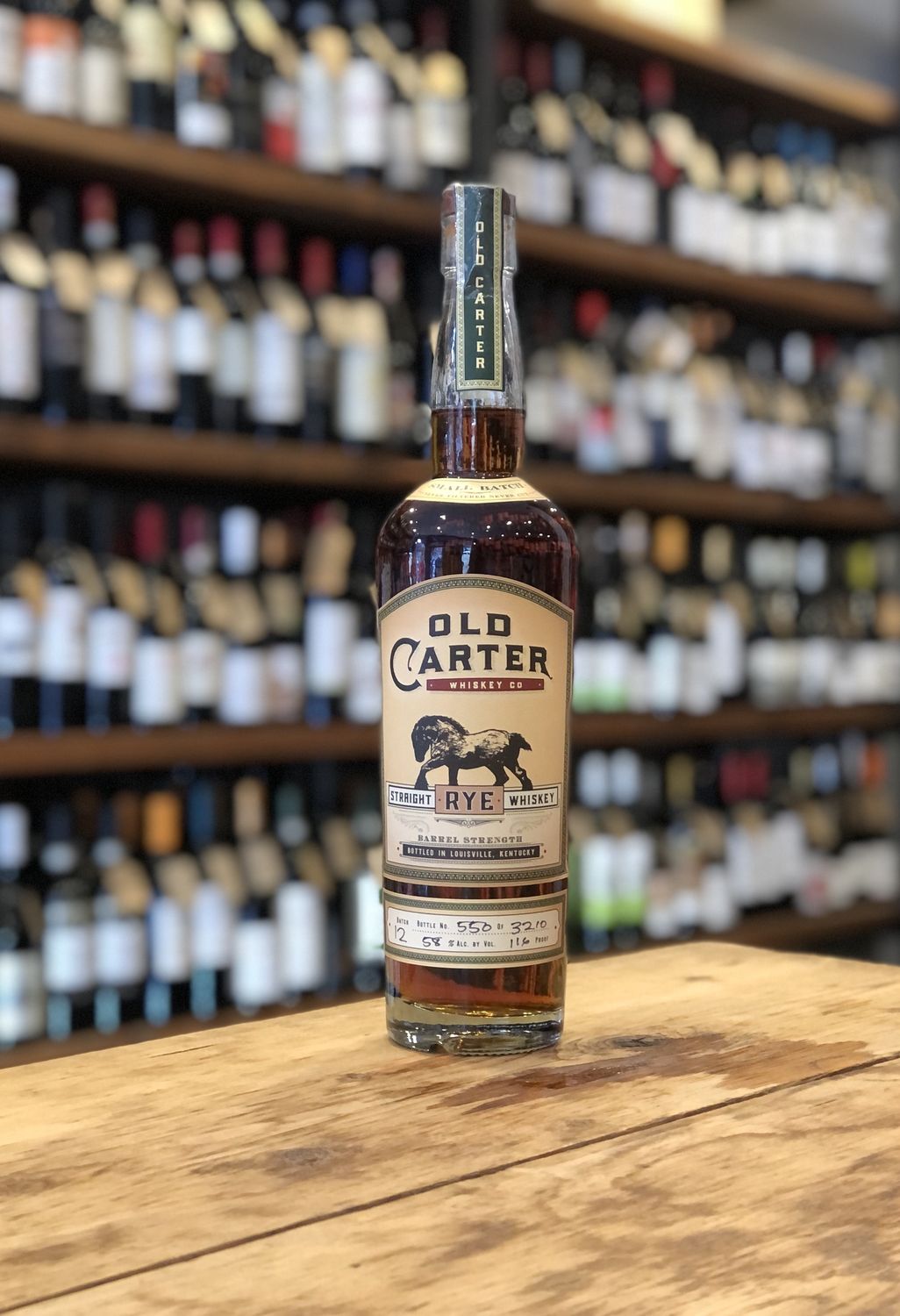 Old Carter - Straight Rye Whiskey #12 (750ml)