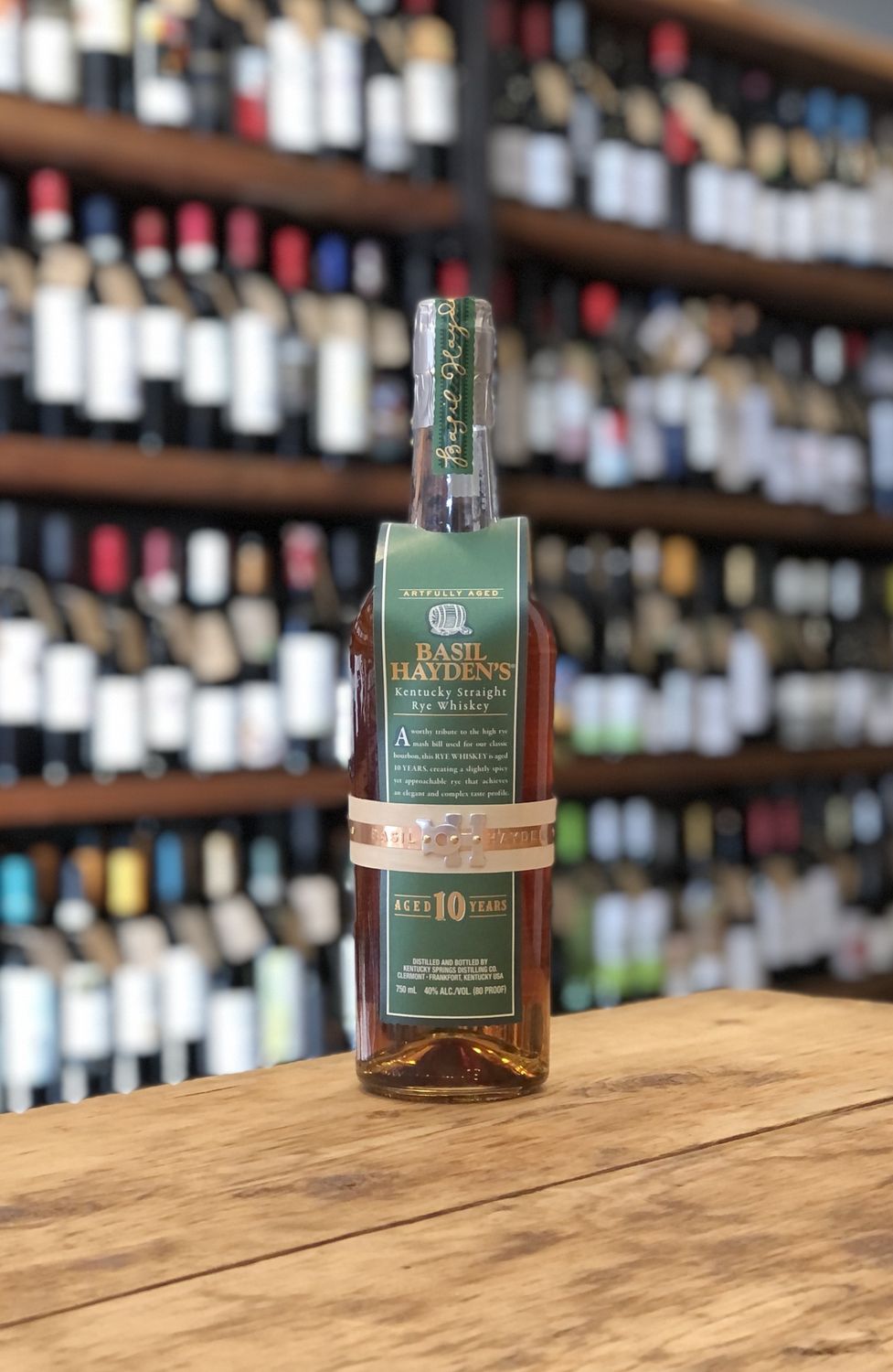 Basil Hayden - 10 Year Rye Whiskey (750ml)