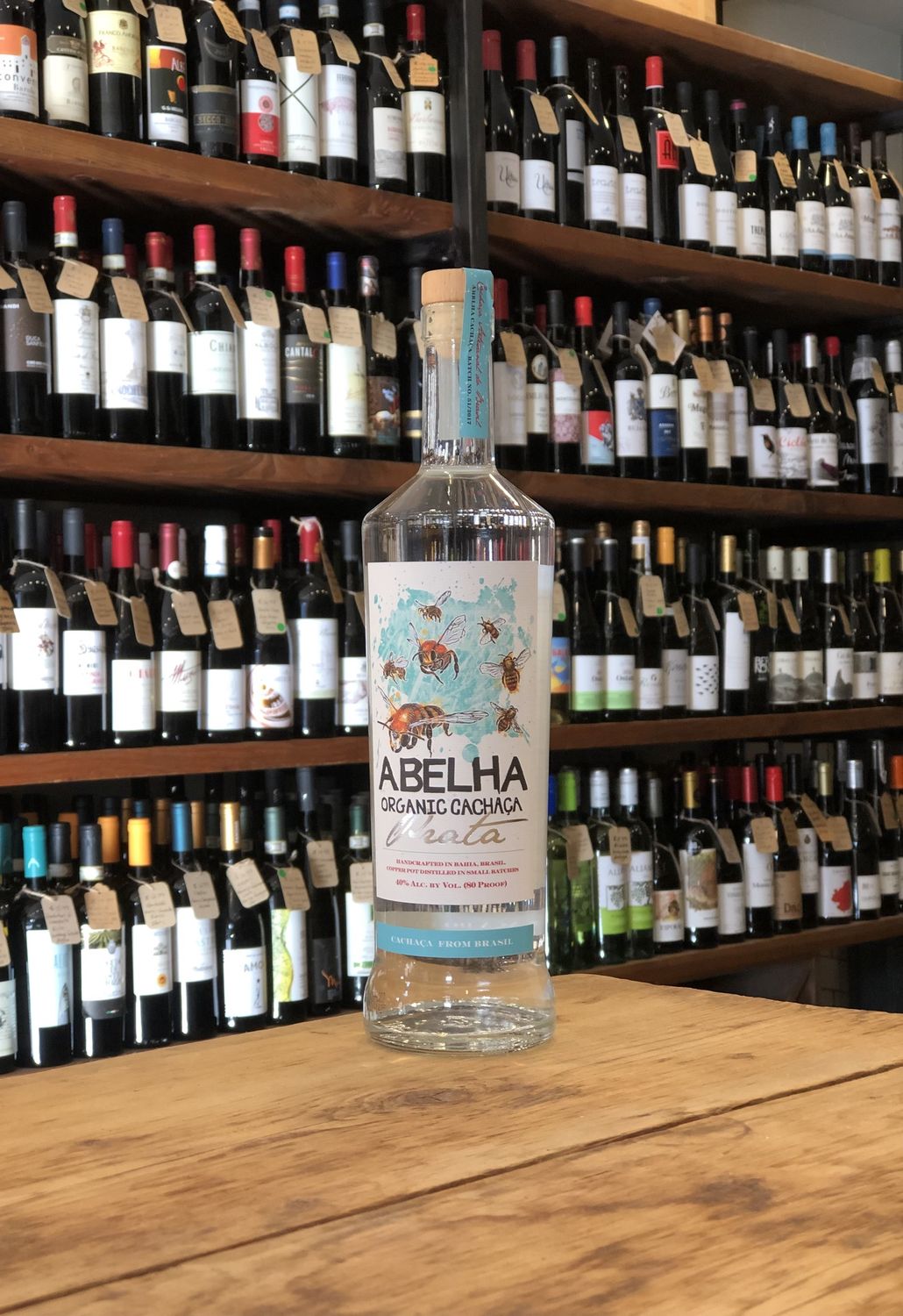 Abelha Organic Cachaça - Prata (750ml)