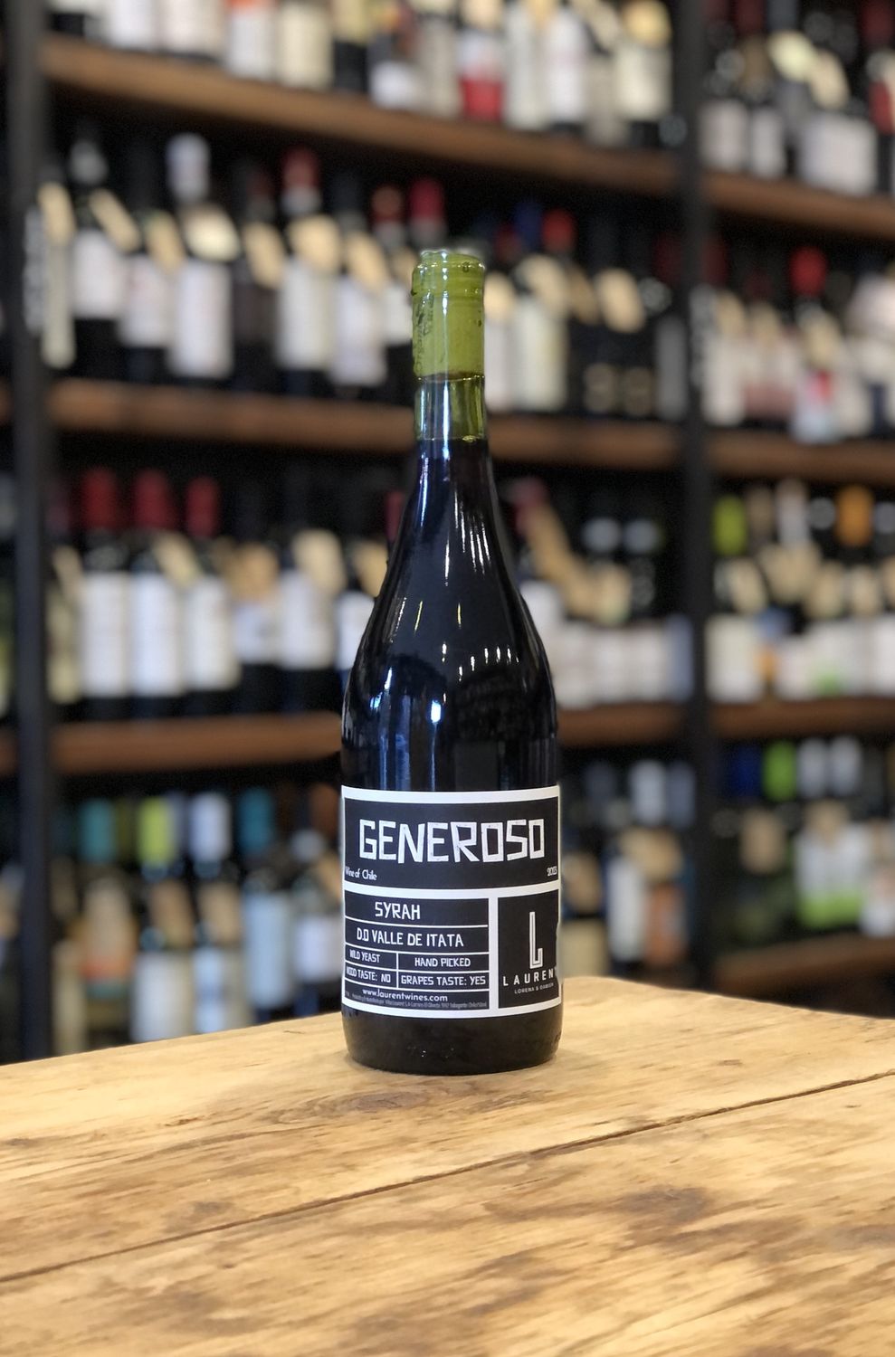Laurent Family Vineyard - Generoso Syrah - Valle de Curico, Chile 2023 (750ml)