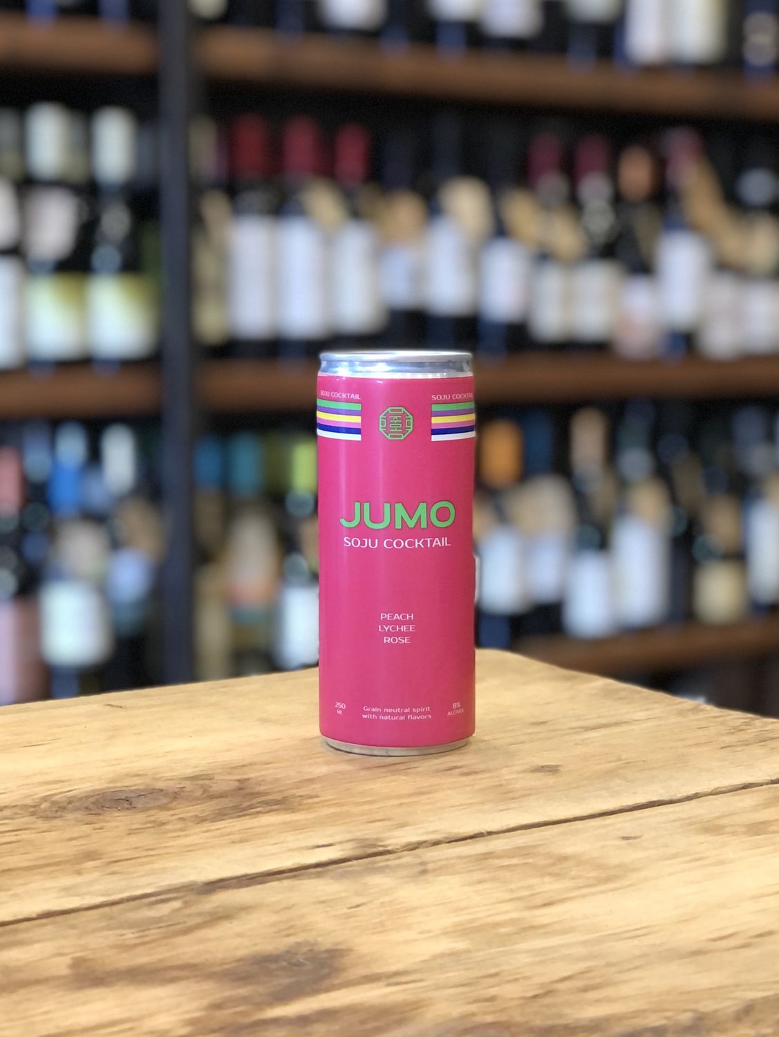 Jumo Soju Cocktail - Peach Lychee Rose RTD Can (250ml)