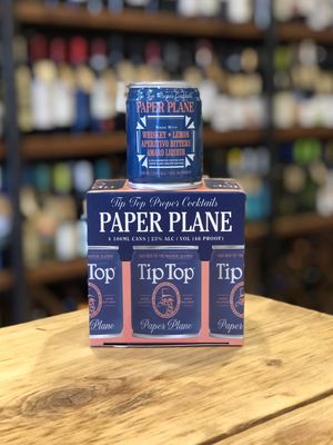 Tip Top - Paper Plane - RTD Cocktail Can (100ml)