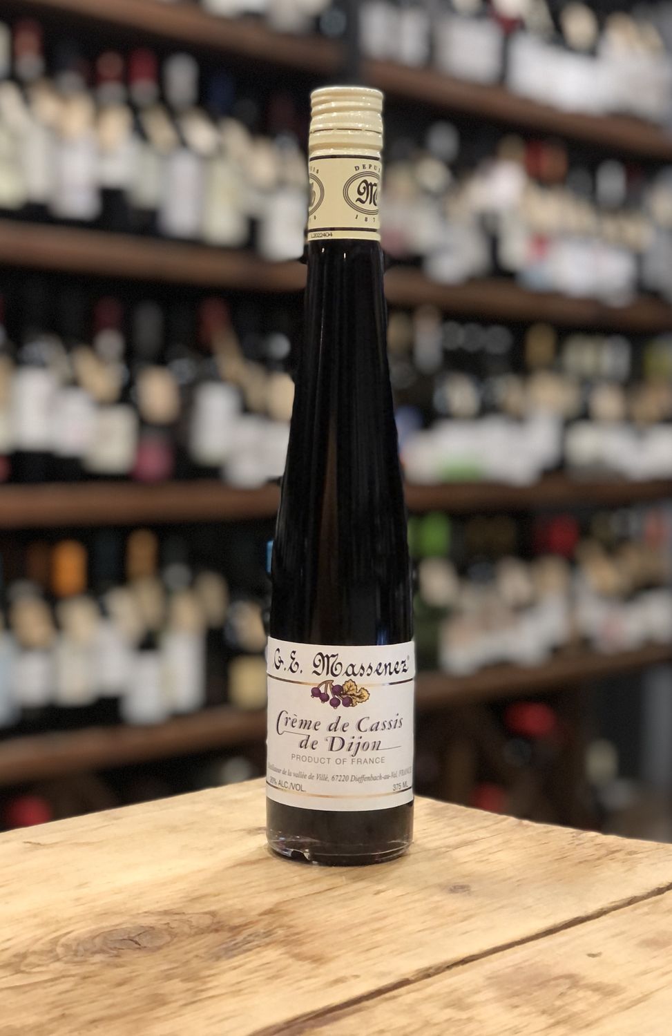 G.E. Massenez - Creme de Cassis de Dijon Liqueur, France (375ml)