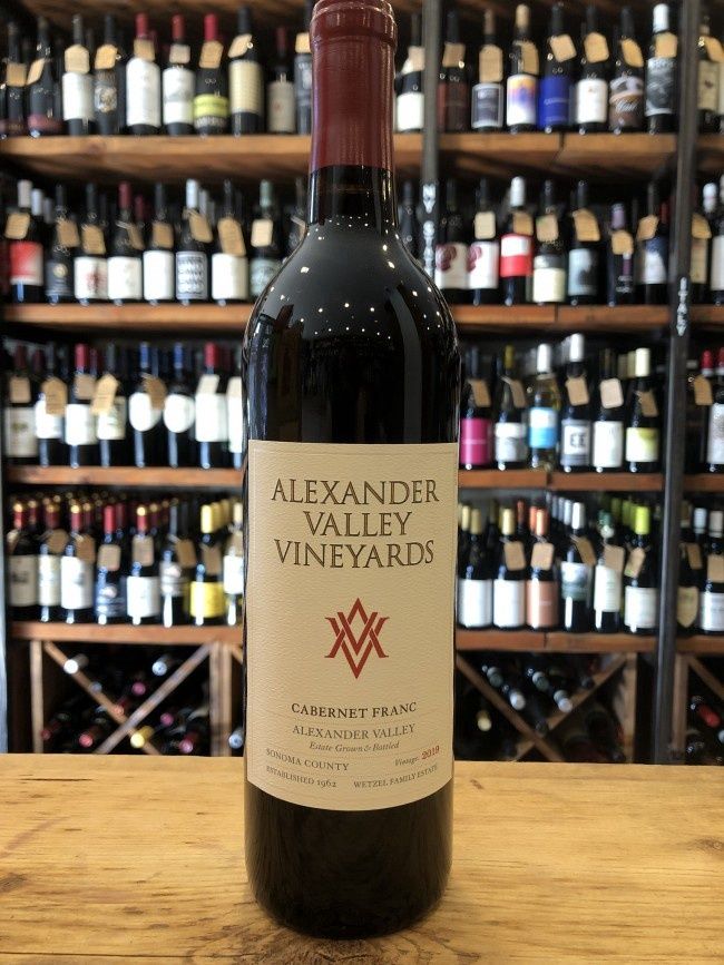 Alexander Valley Vineyards - Cabernet Franc - Sonoma County, 2019 (750ml)