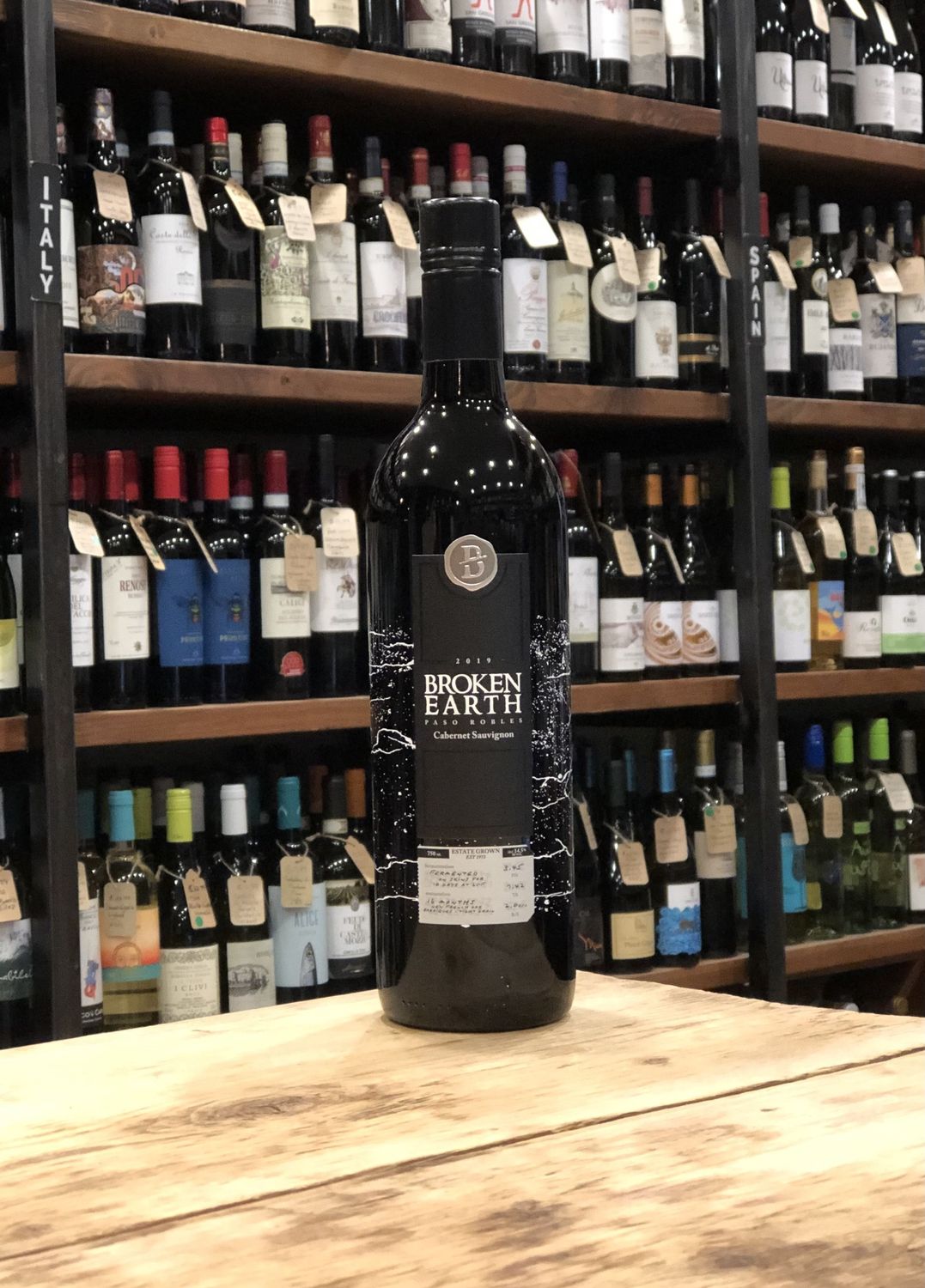 Broken Earth Estate - Cabernet Sauvignon - Paso Robles, CA   2020 (750ml)