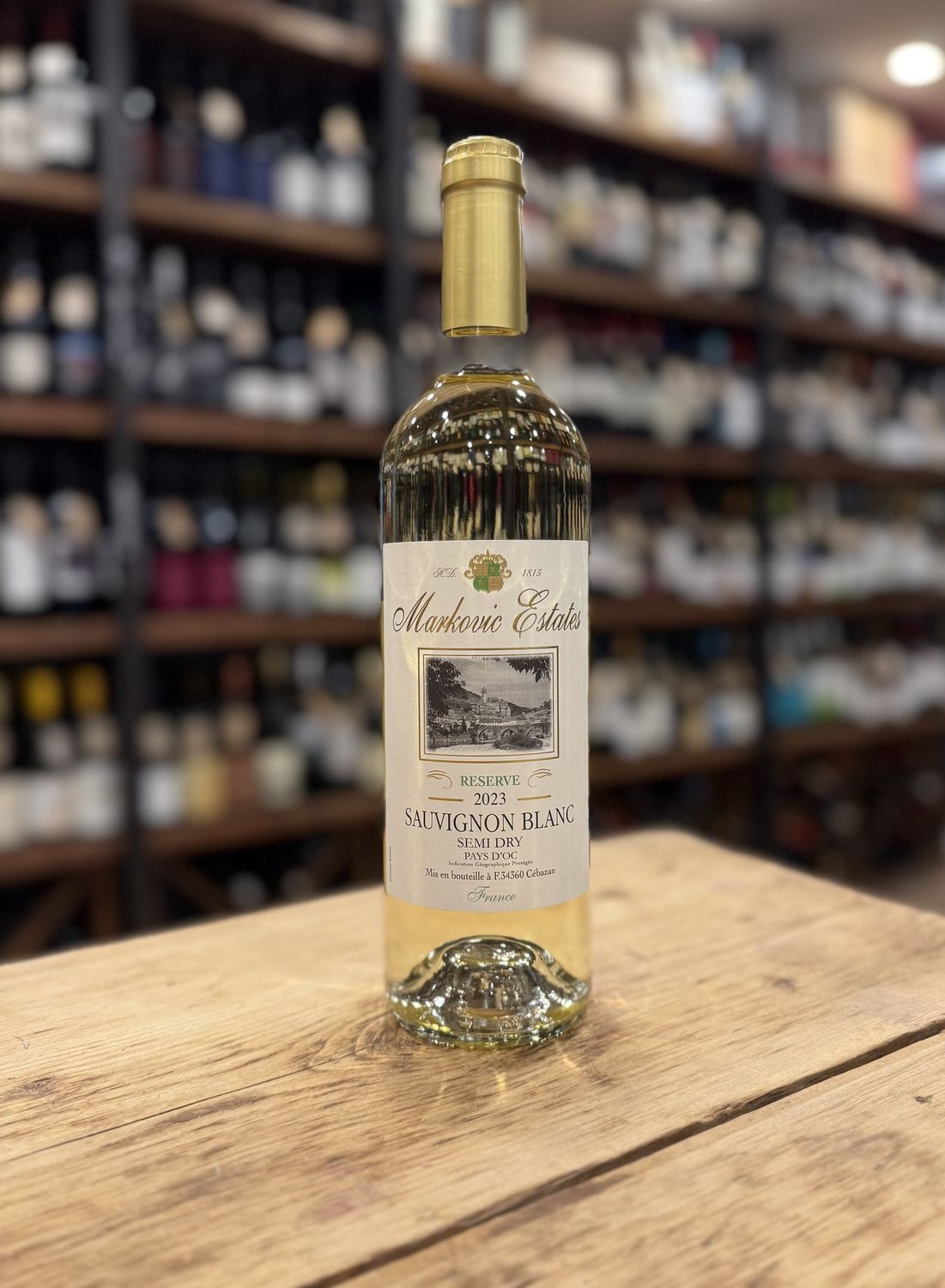 Markovic Estates- Sauvignon Blanc Semi Dry 2023 (750ml)