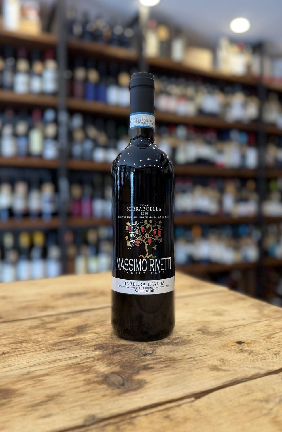 Massimo Rivetti Serraboella Barbera d&#39;Alba Superiore, Piedmont, Italy 2018 (750ml)