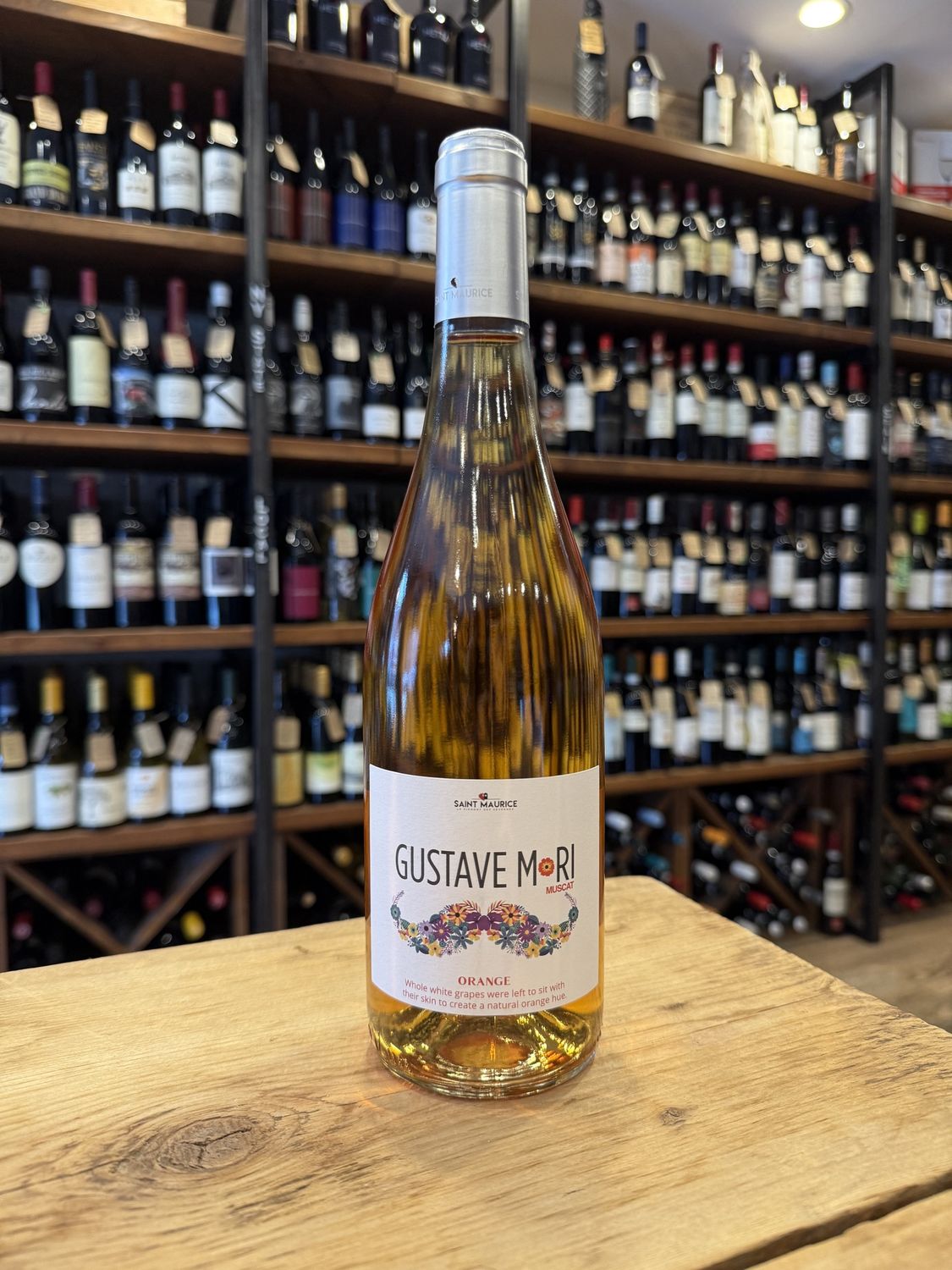 Gustave Mori Muscat - Natural Orange Vin de France 2023 (750ml)
