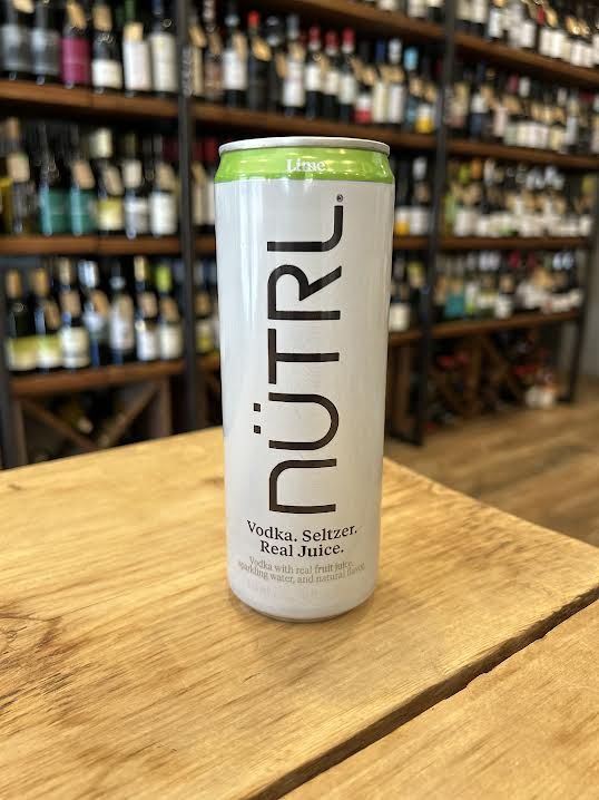 NUTRL Lime Vodka Seltzer RTD Can Cocktail 12oz