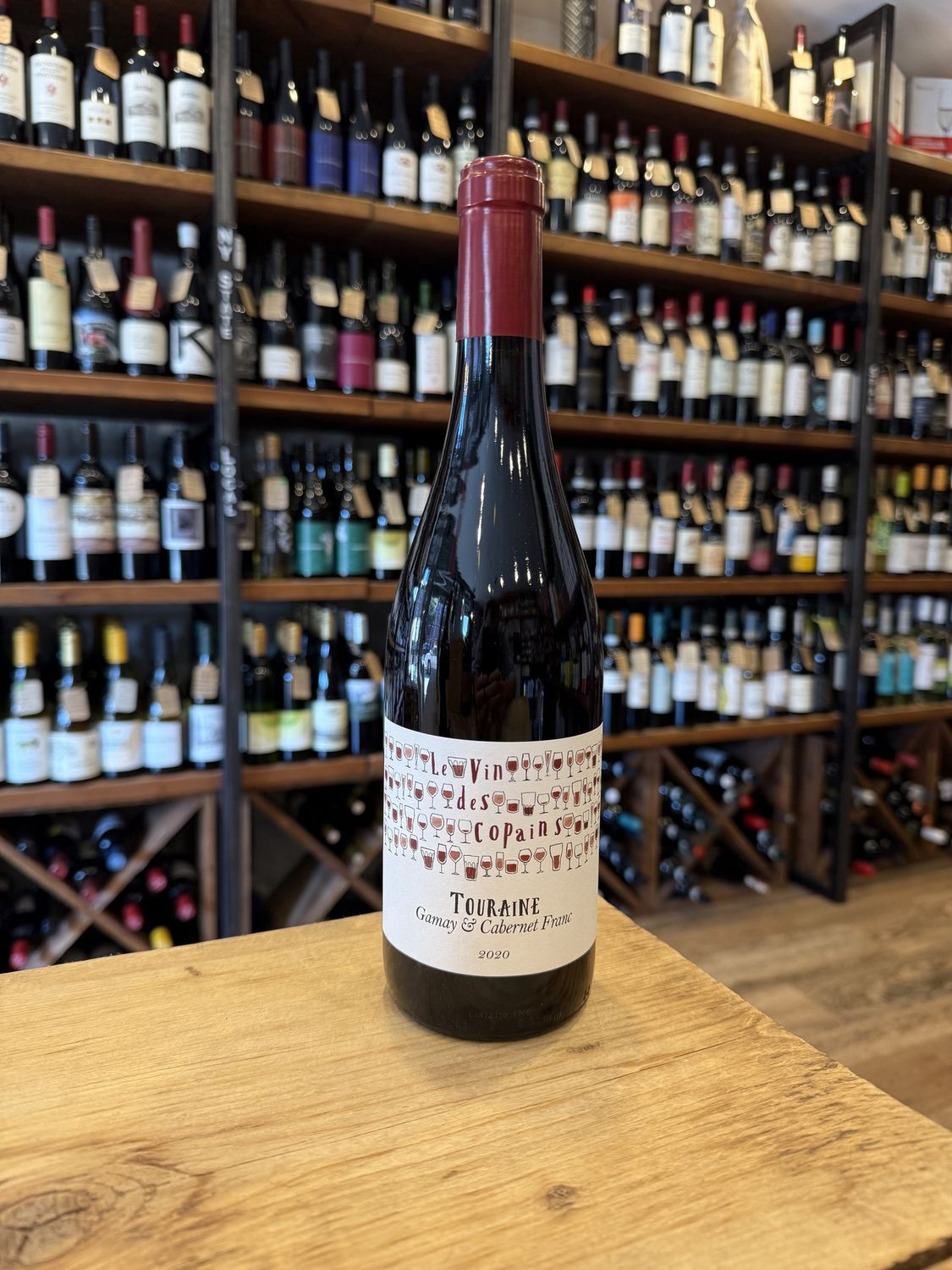 Le Vin de Copains - Touraine, Gamay - Cabernet Franc,  Loire, France 2020 (750ml)