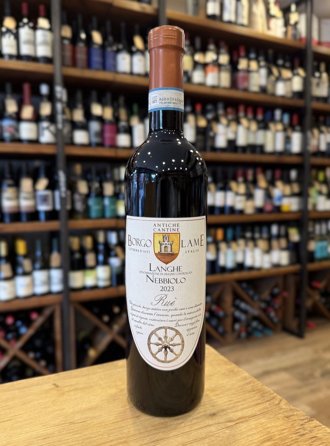 Antiche Cantine Borgo Lame Langhe Nebbiolo Piedmont, Italy 2023 (750ml)