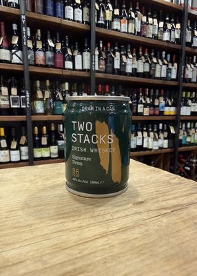 Two Stacks Irish Whiskey - Dram in a Can (100ml)