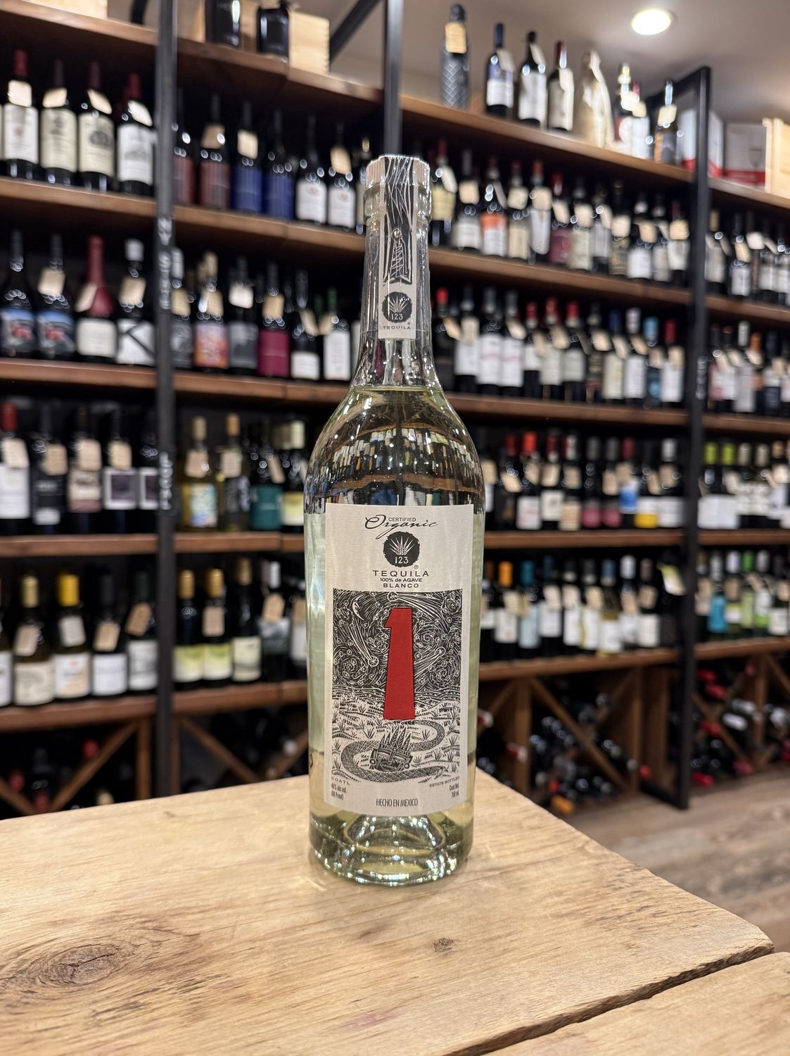 123 Organic Tequila - # 1 Blanco (750ml)