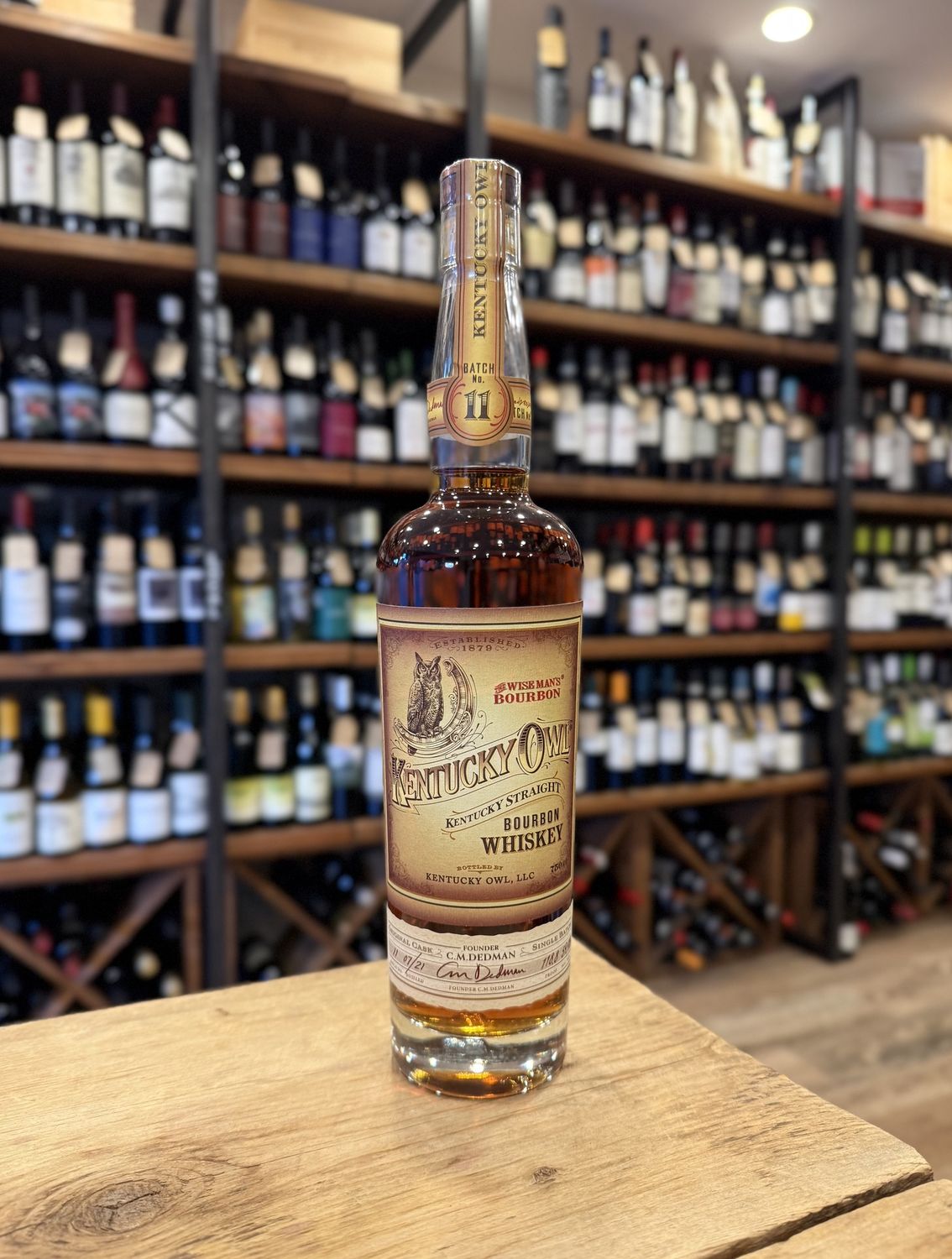 Kentucky Owl - Straight Bourbon Whiskey, Batch 11 (750ml)