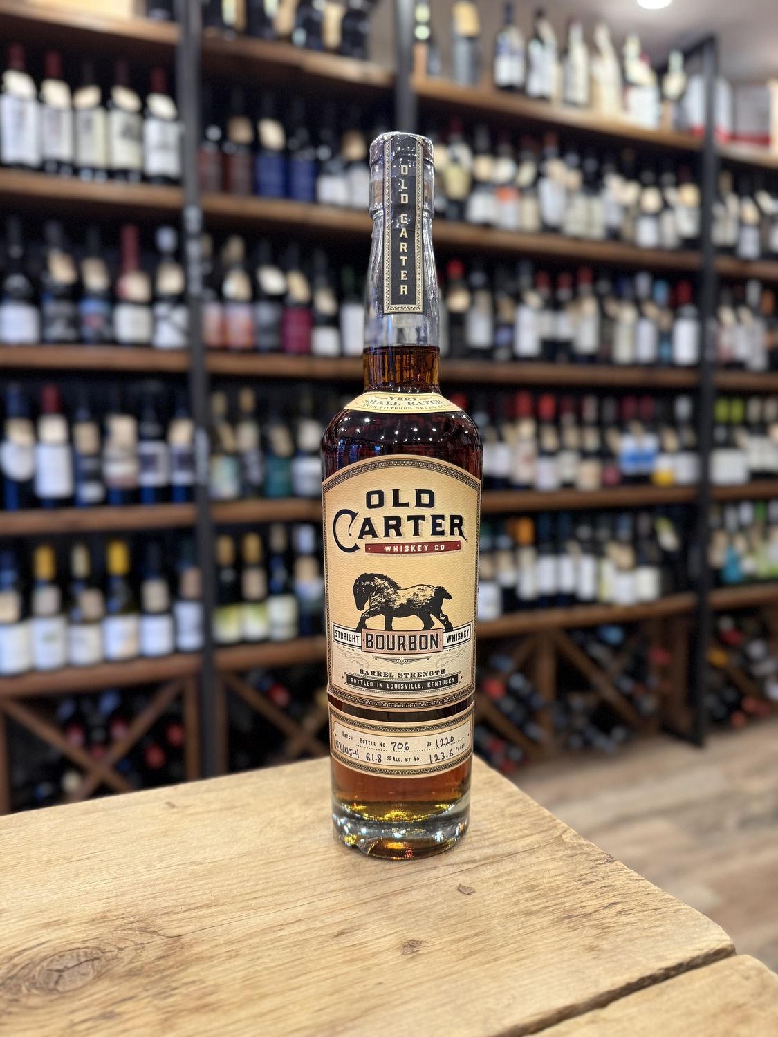 Old Carter "Very Small Batch" Straight Bourbon Whiskey (750ml)