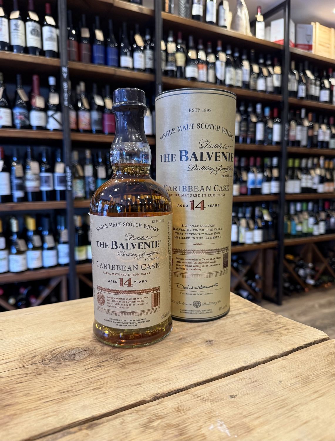 The Balvenie Single Malt Scotch Whisky - Caribbean Cask Aged 14 Years(750 ml)