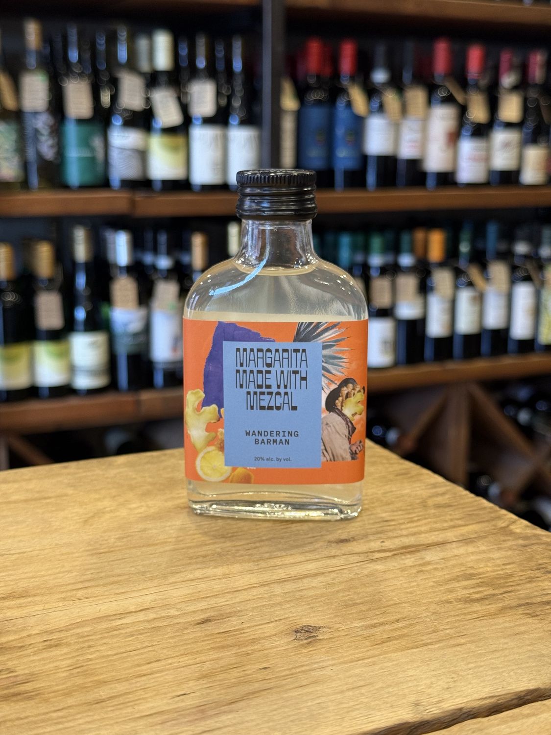 Wandering Barman - Margarita made with Mezcal RTD  Cocktail (100ml)