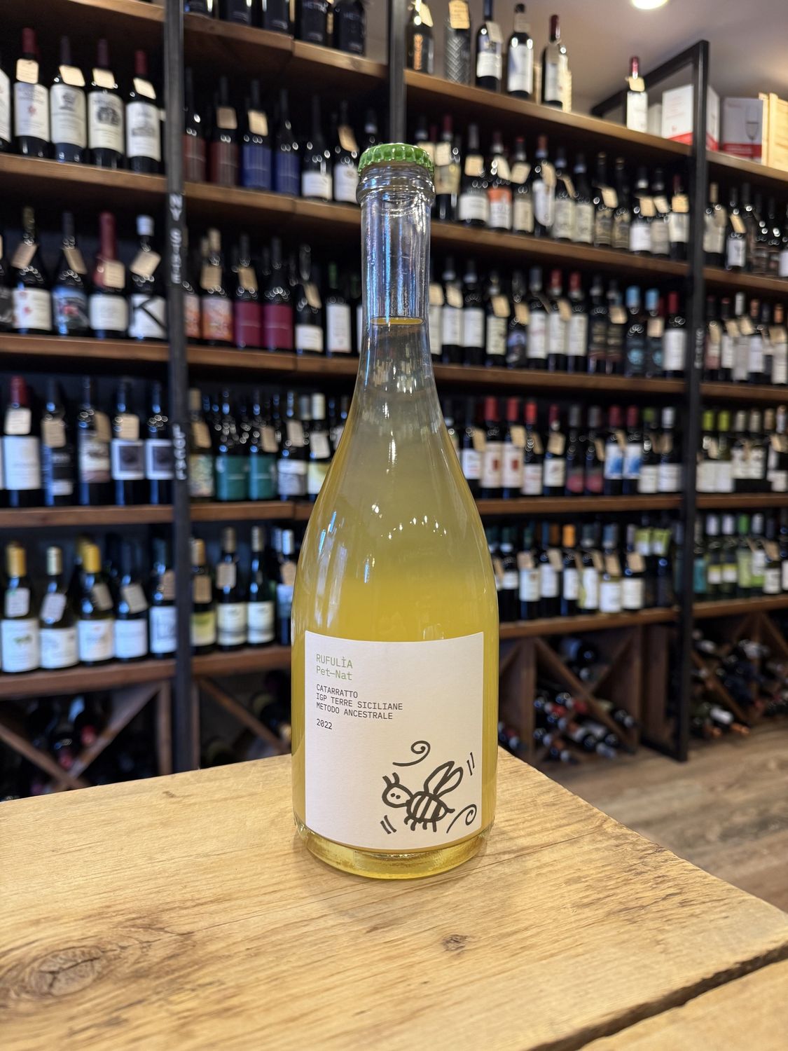 Di Giovanna Catarratto Metodo Ancestrale  "Rufulia" Pet-nat Sicily 2022 (750ml)