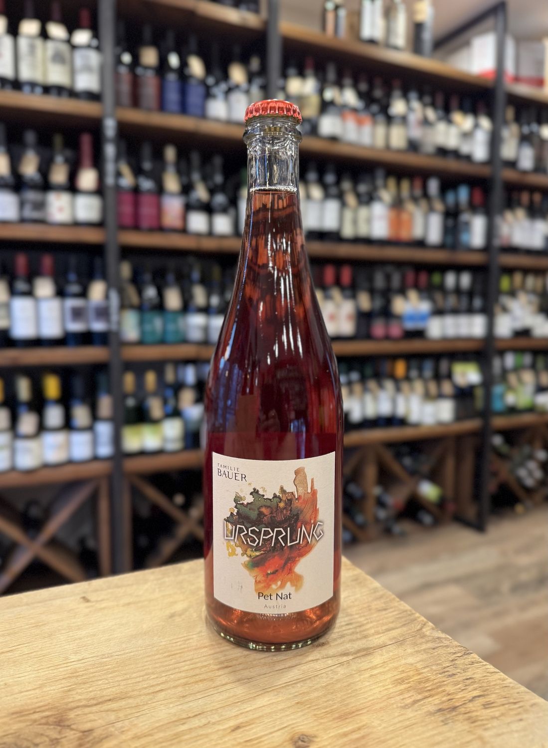 Weingut Familie Bauer Ursprung Pet Nat Rose,  Austria 2023 (750ml)
