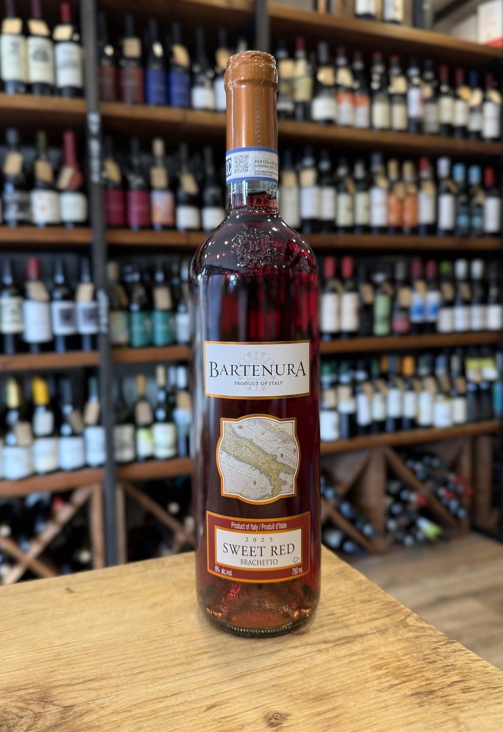 Bartenura Brachetto Sweet Red, Italy  (750ml)
