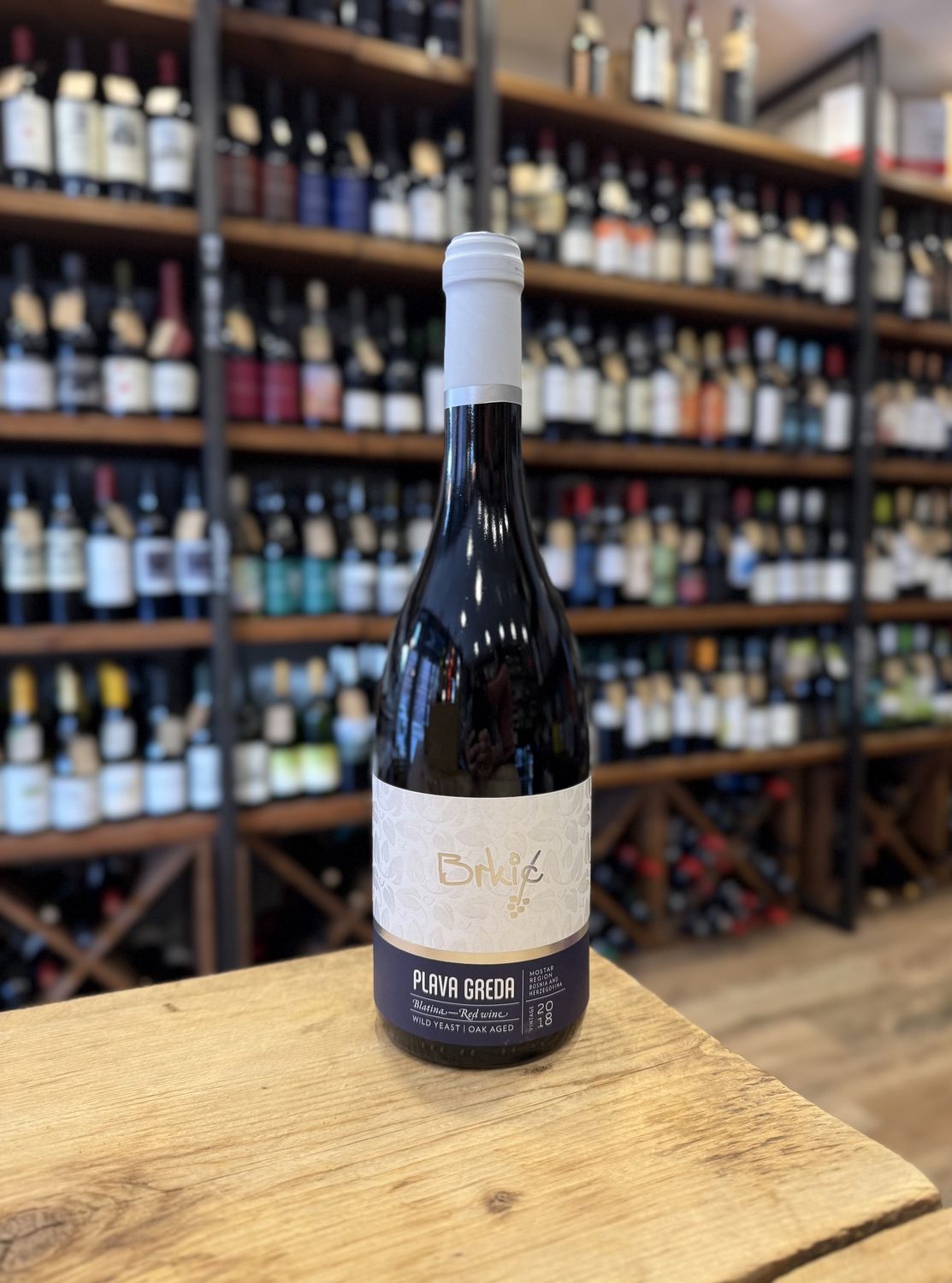 Brkic Plava Greda Blatina Red Wine,  Bosnia-Herzegovina  2018 (750ml)