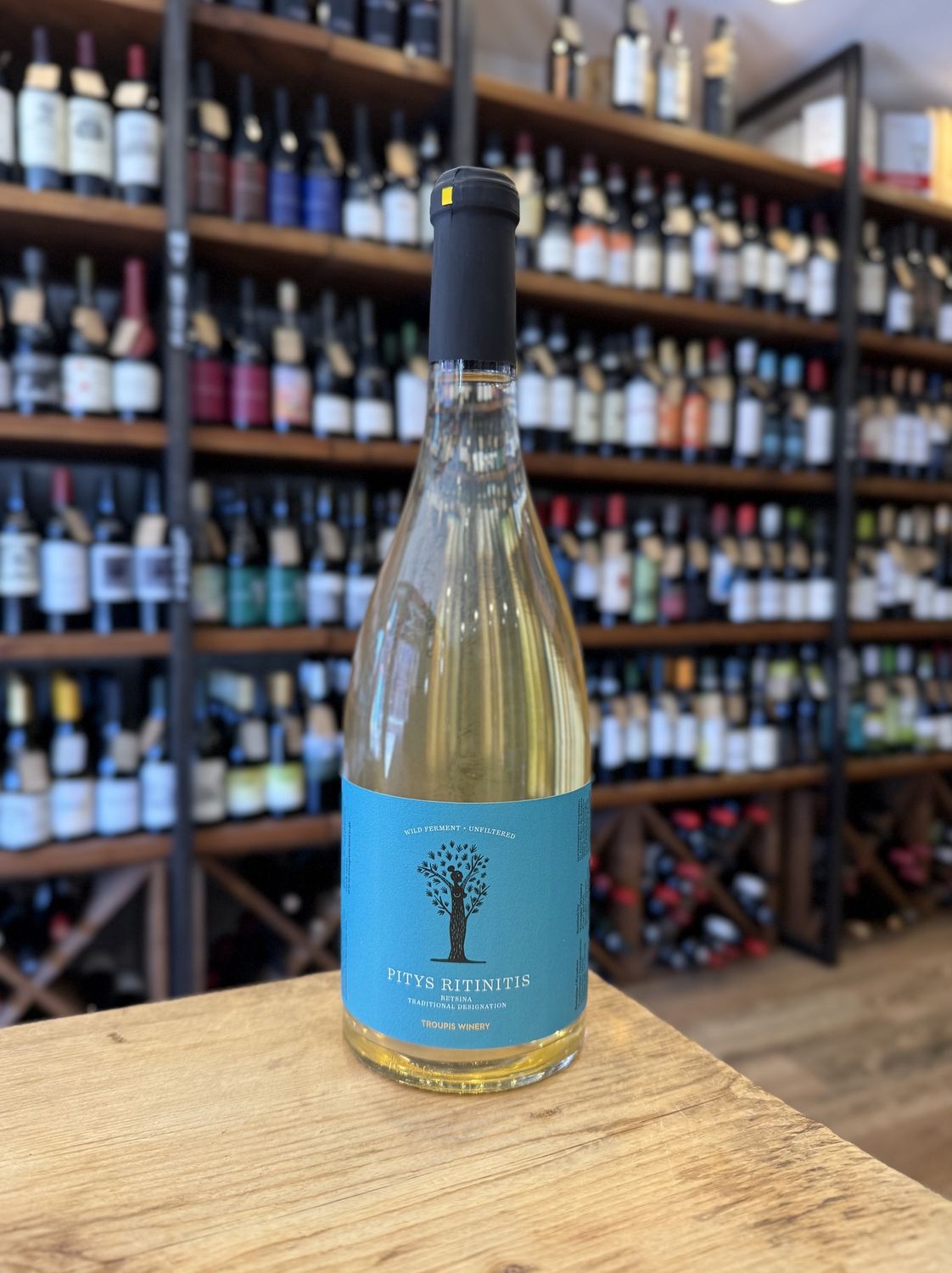 Troupis,  Pitys Ritinitis Retsina, Greece NV (750ml)