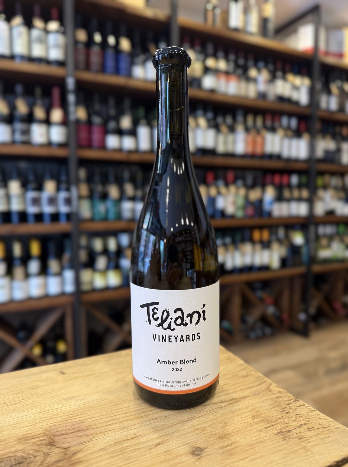 Teliani Vineyards Amber Blend Orange Wine-White Blend  Kakheti, Georgia 2022 (750ml)