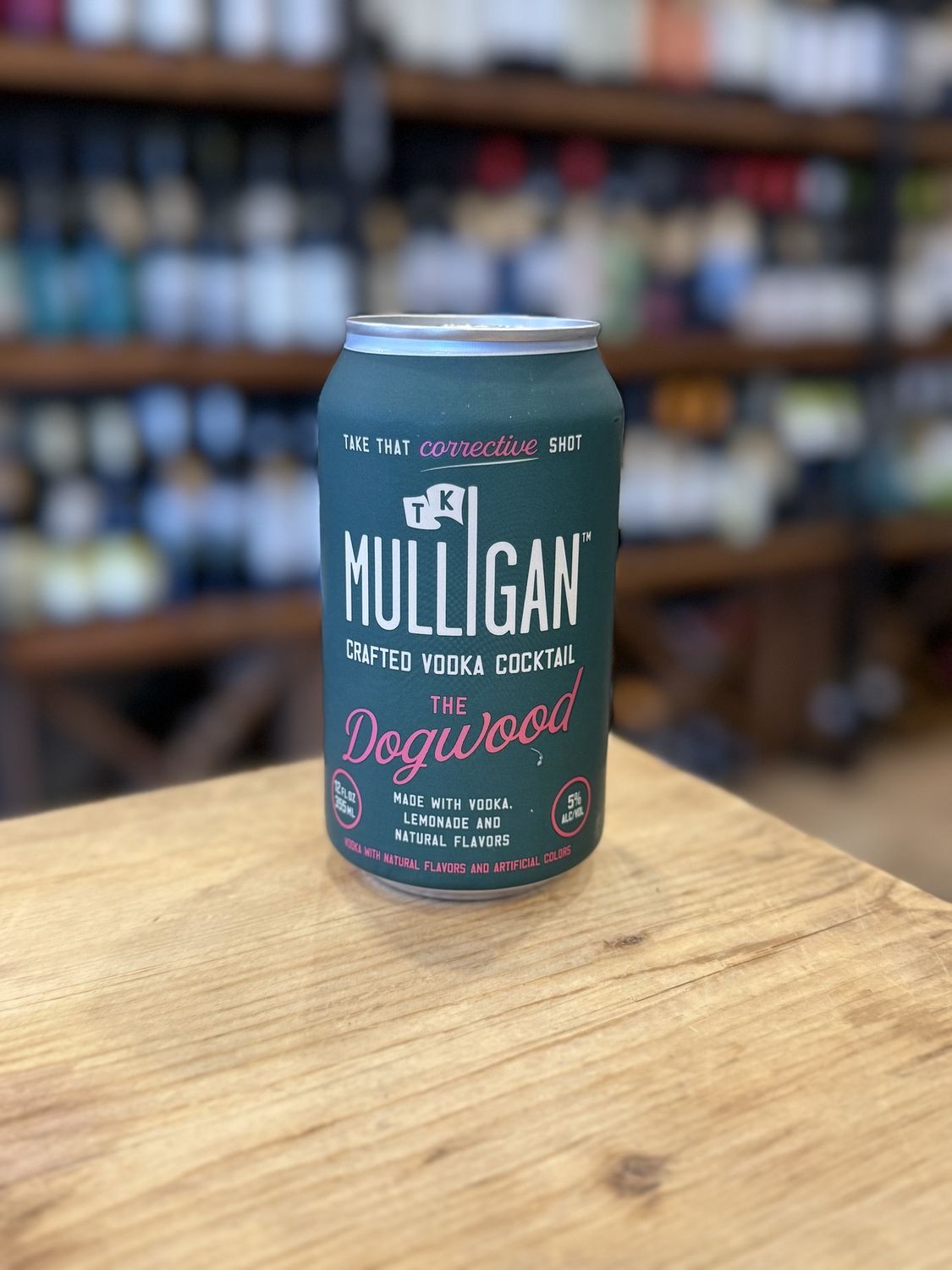 Mulligan Crafted Vodka Cocktail-  The Dogwood  Vodka,  Lemonade  RTD Can (12oz)