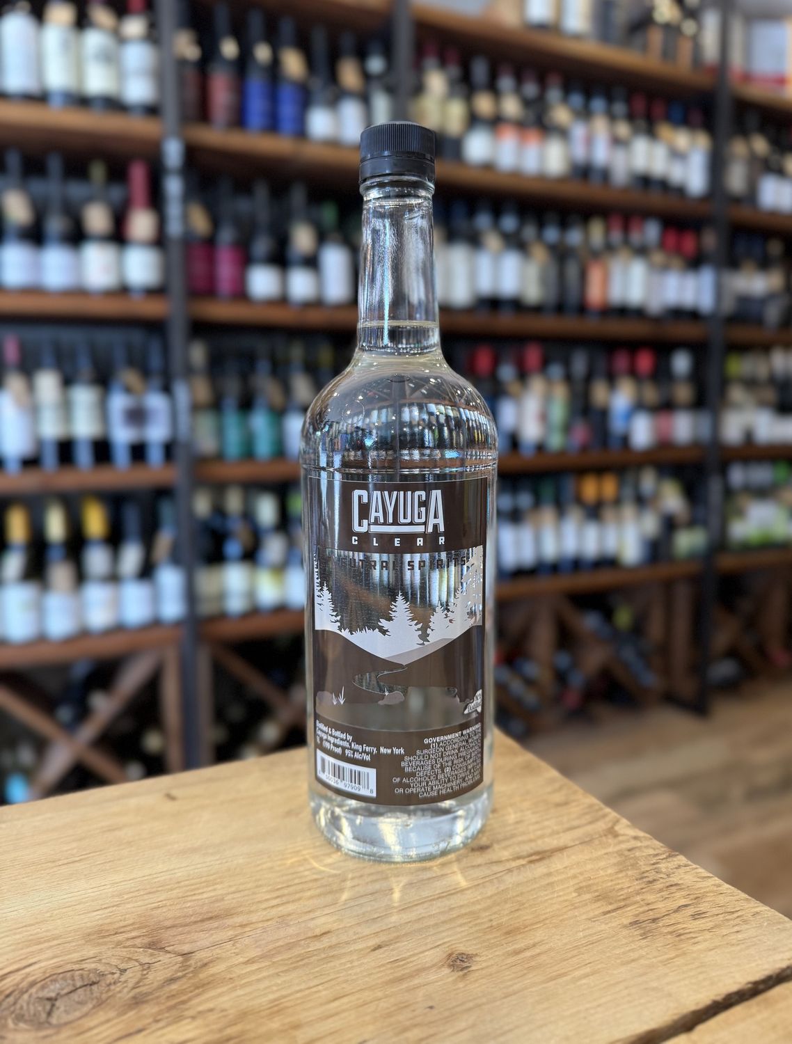 Cayuga Clear Natural Spirits  (1L)
