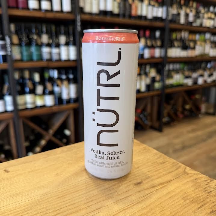 NUTRL  Watermelon Vodka Seltzer RTD can (12oz)